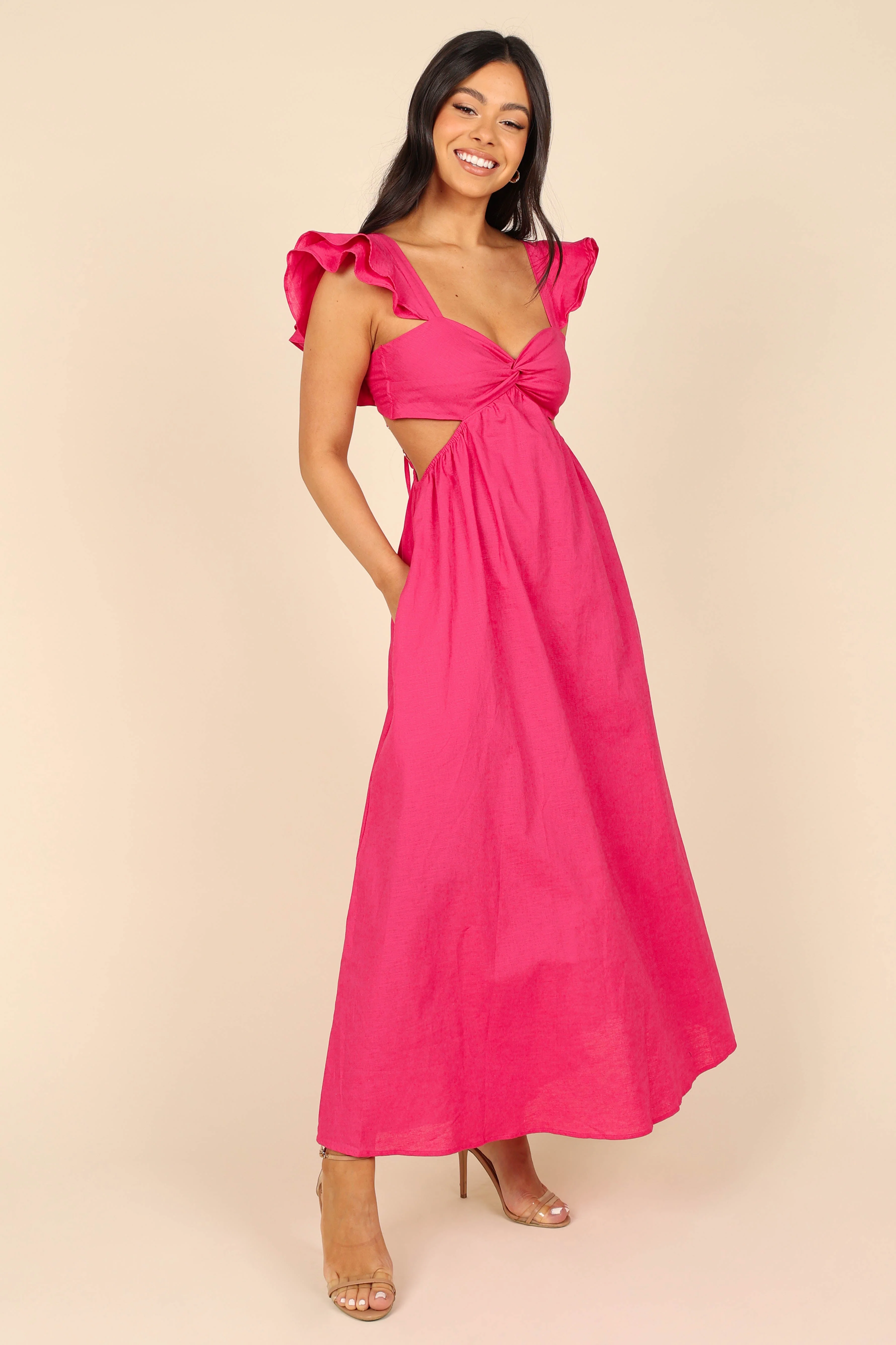 Ivy Maxi Dress - Berry