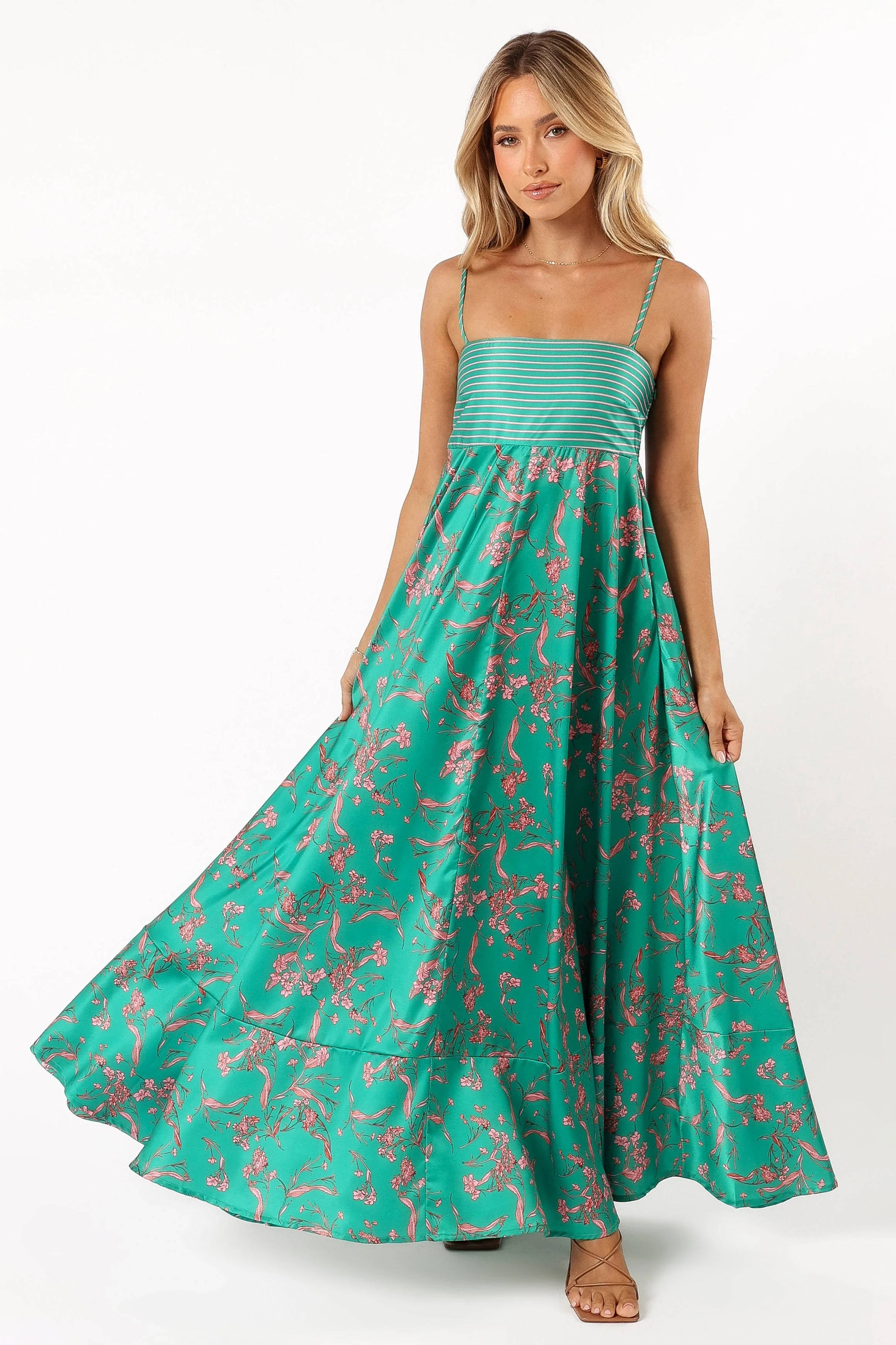 Lilie Maxi Dress - Green