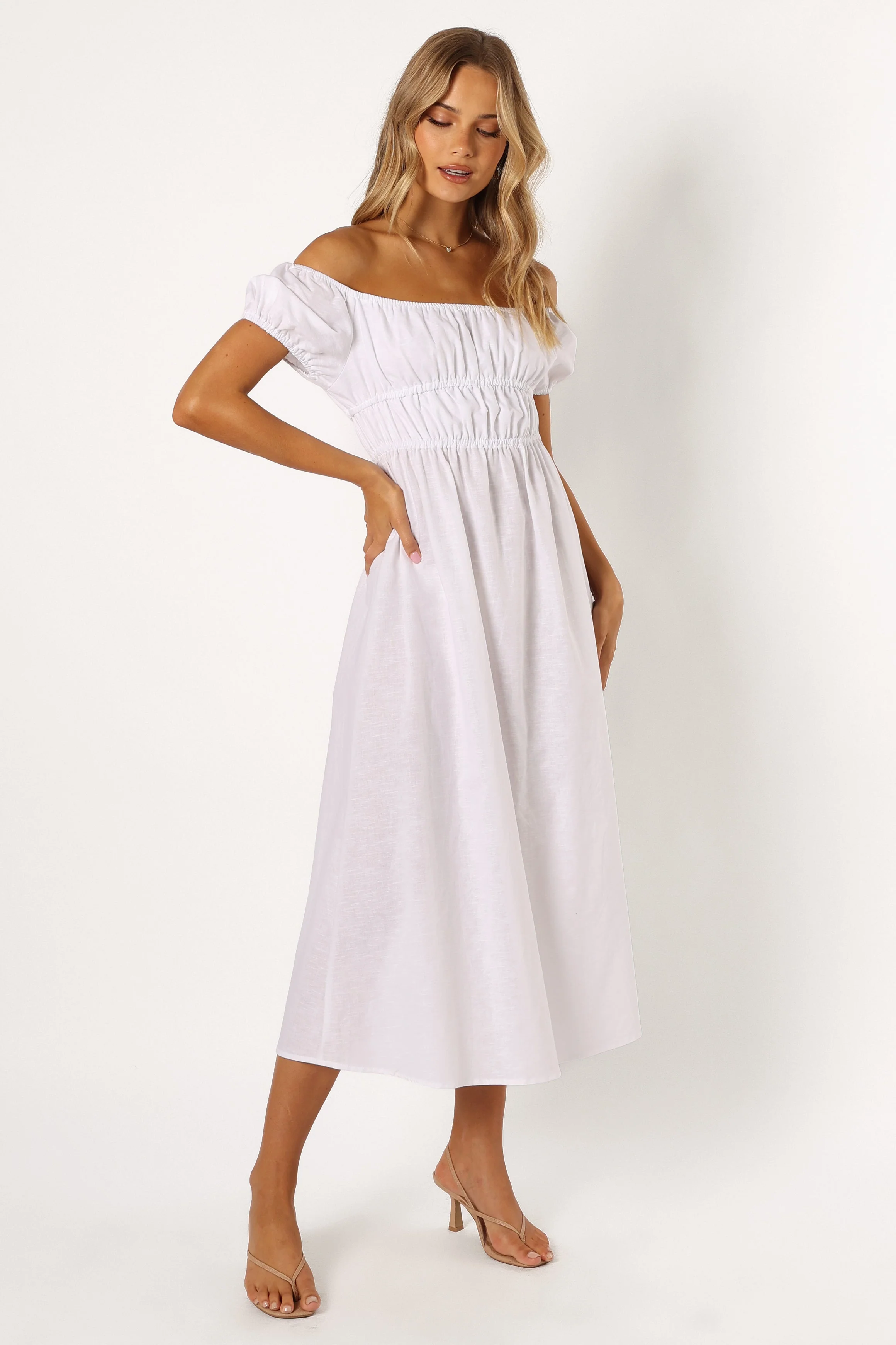 Sofia Maxi Dress - White