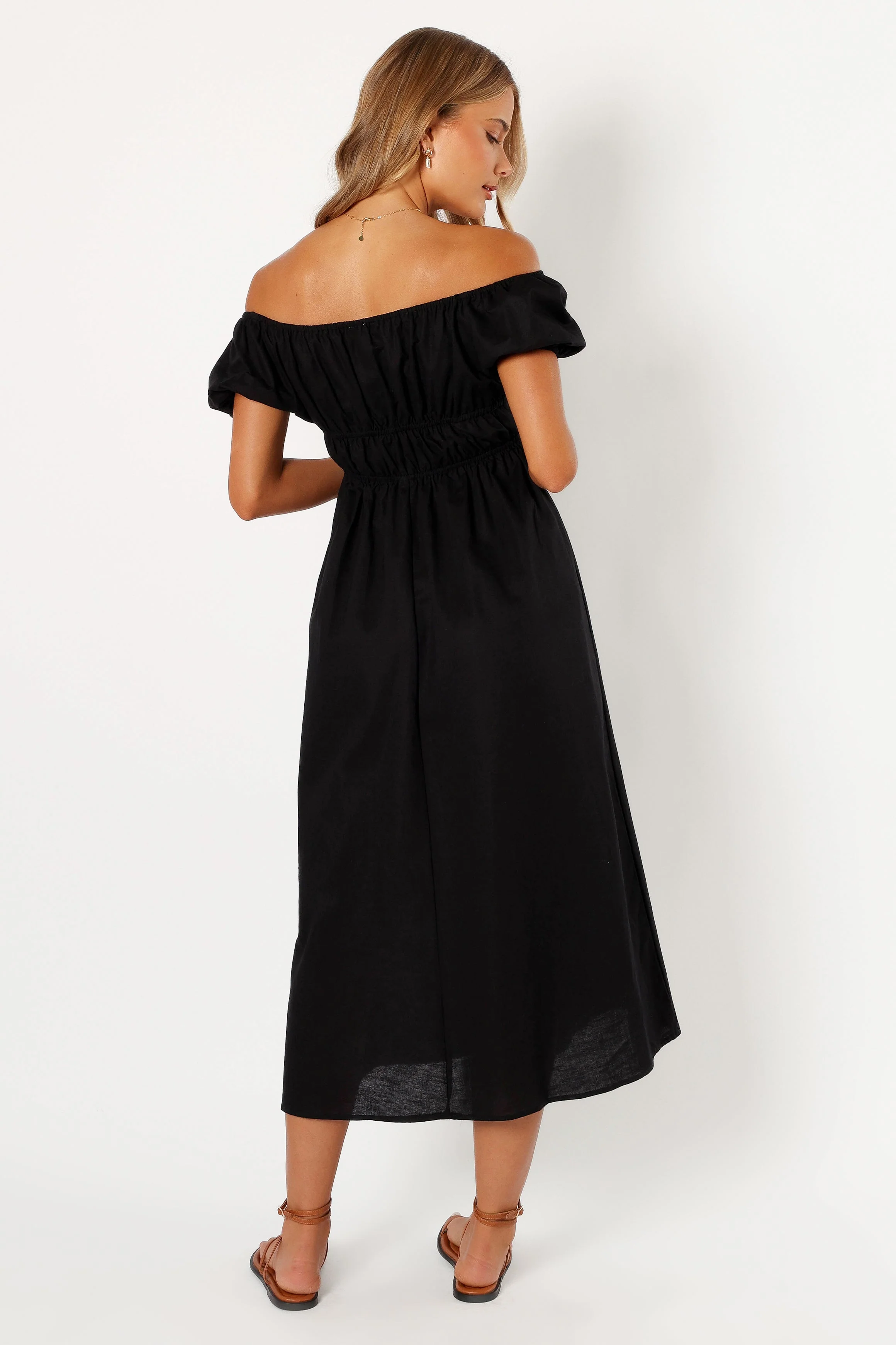 Sofia Maxi Dress - Black