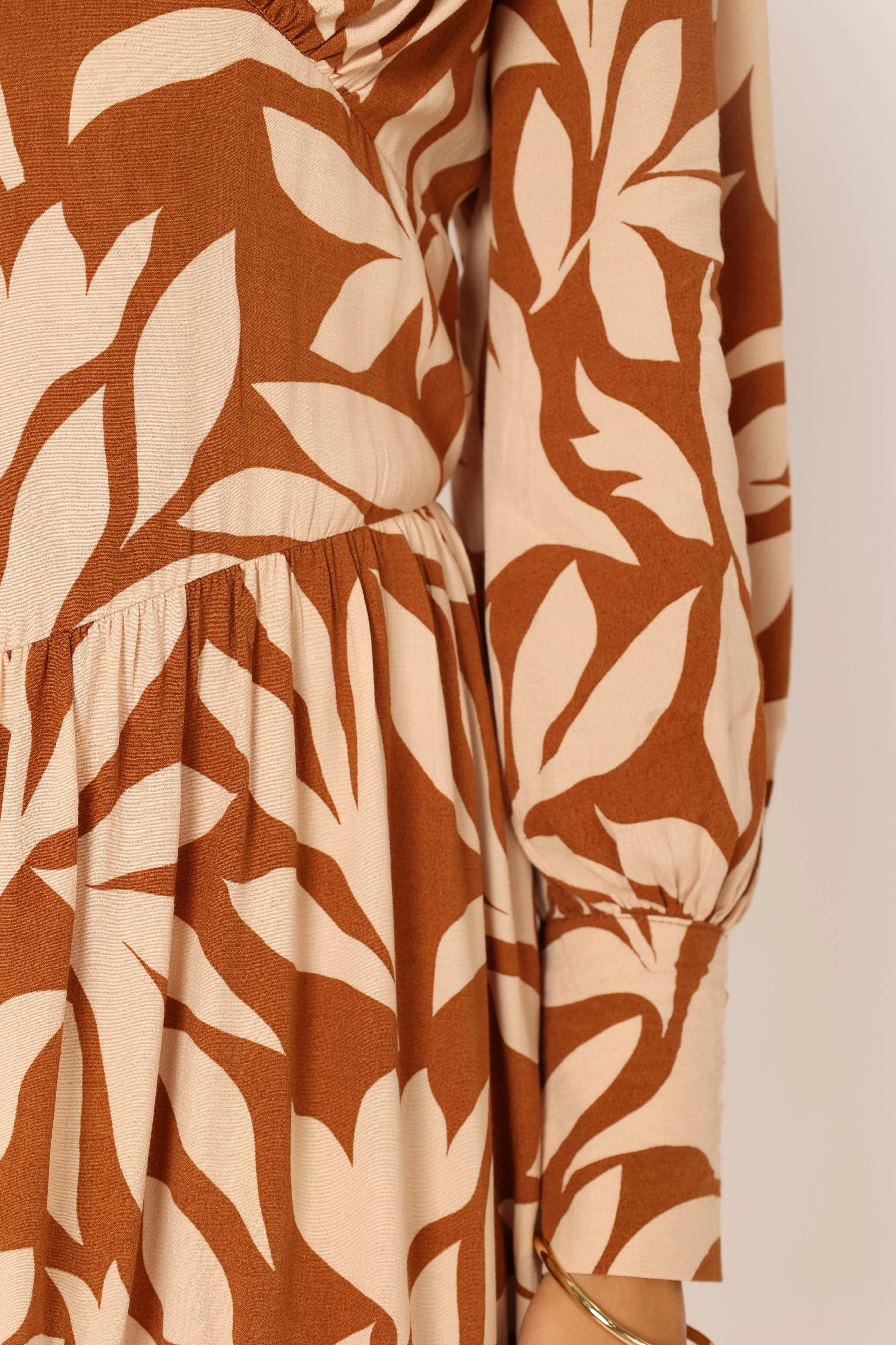 Nirita Long Sleeve Mini Dress - Las Palmas