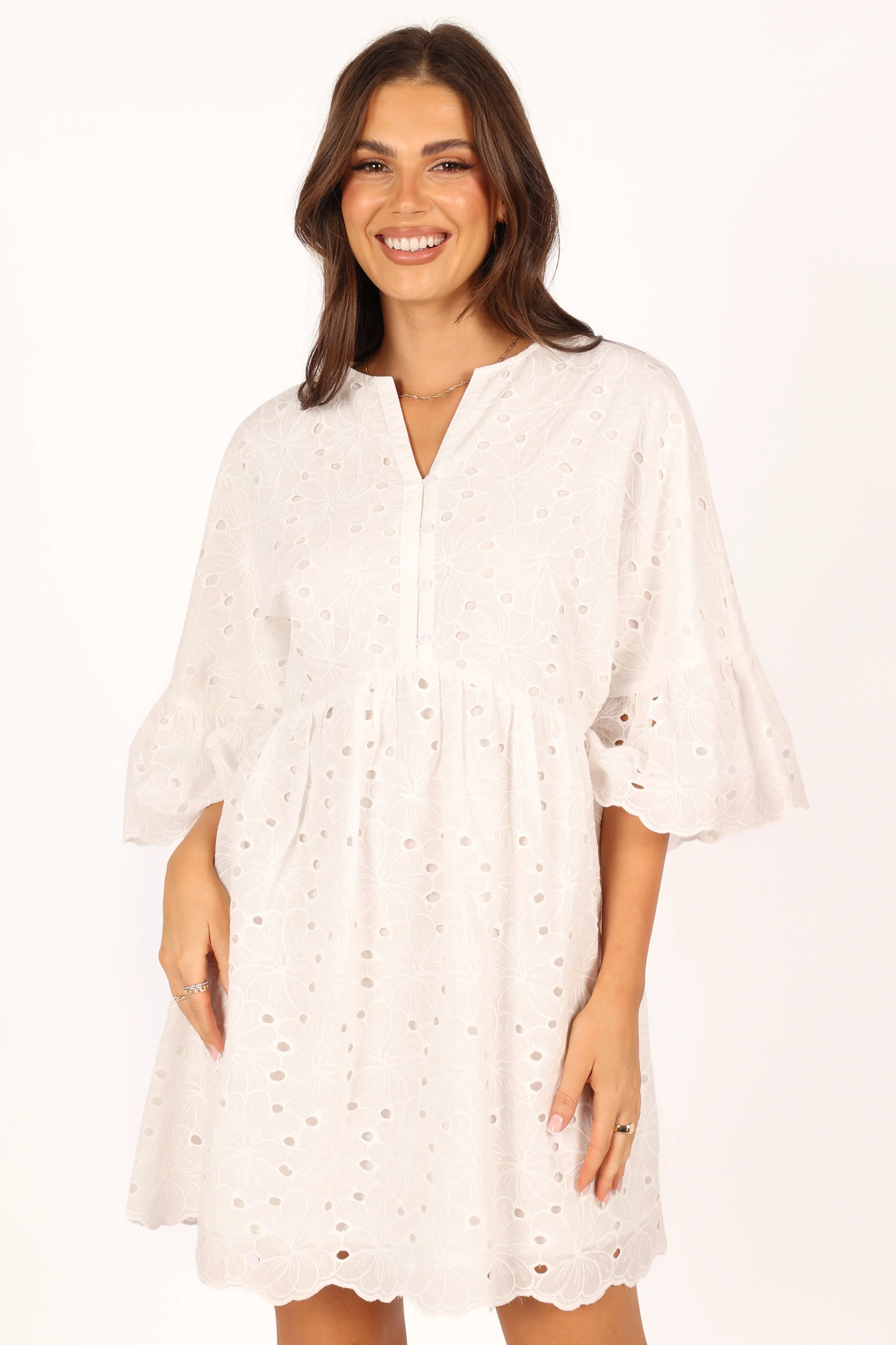 Savannah Mini Dress - White