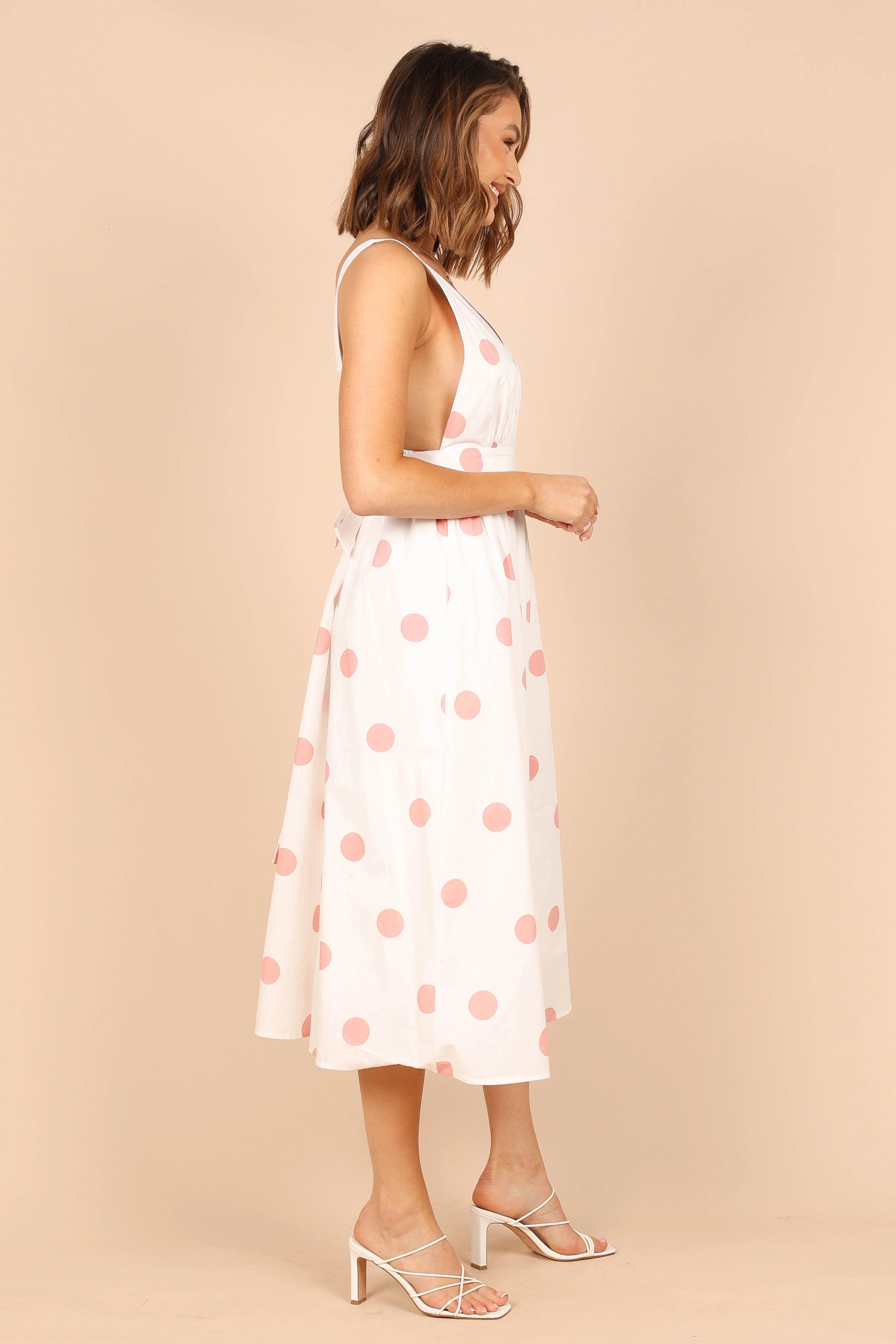Ulmer Dress - Pink Spot