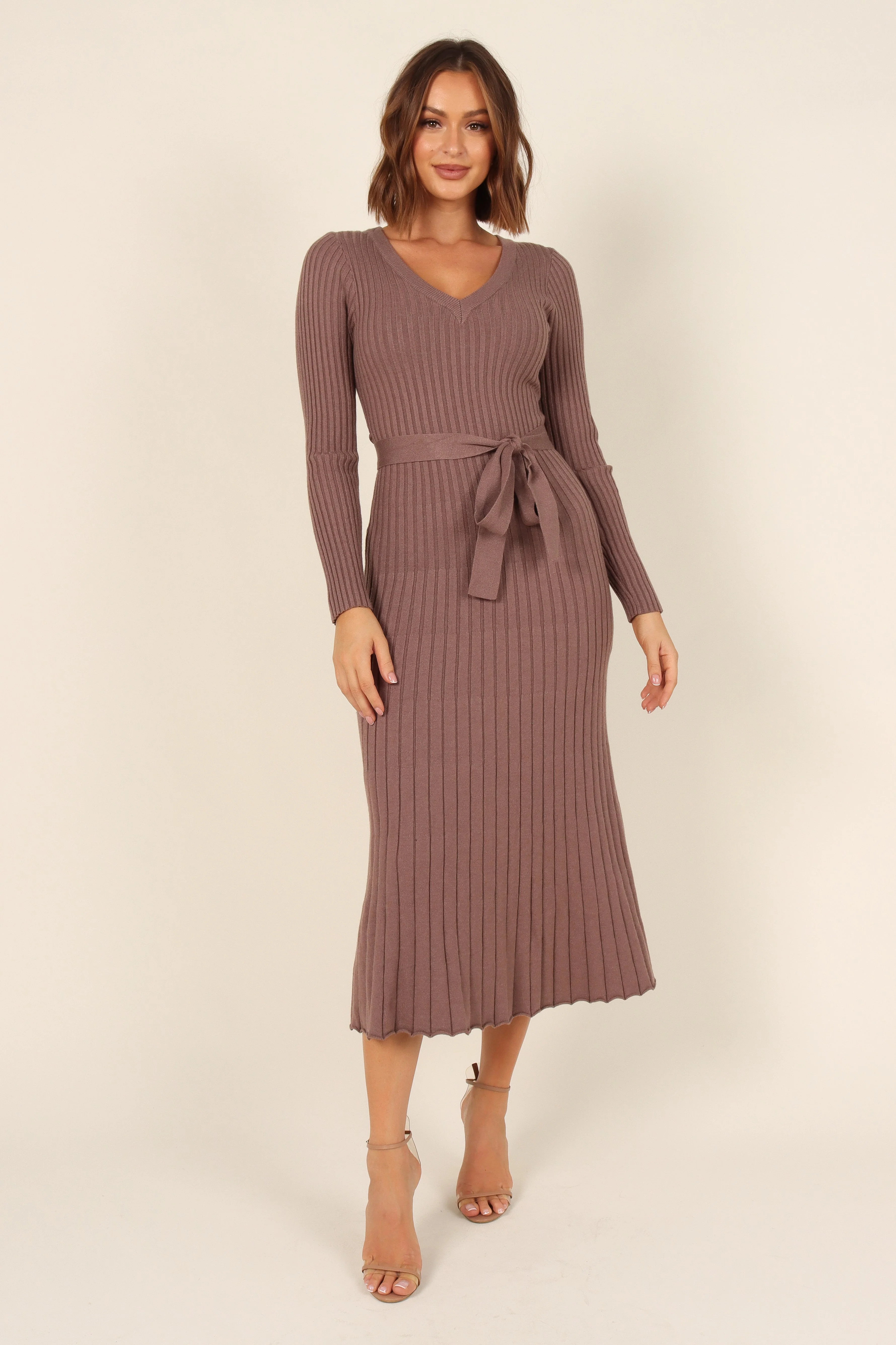 Reigan Dress - Beige