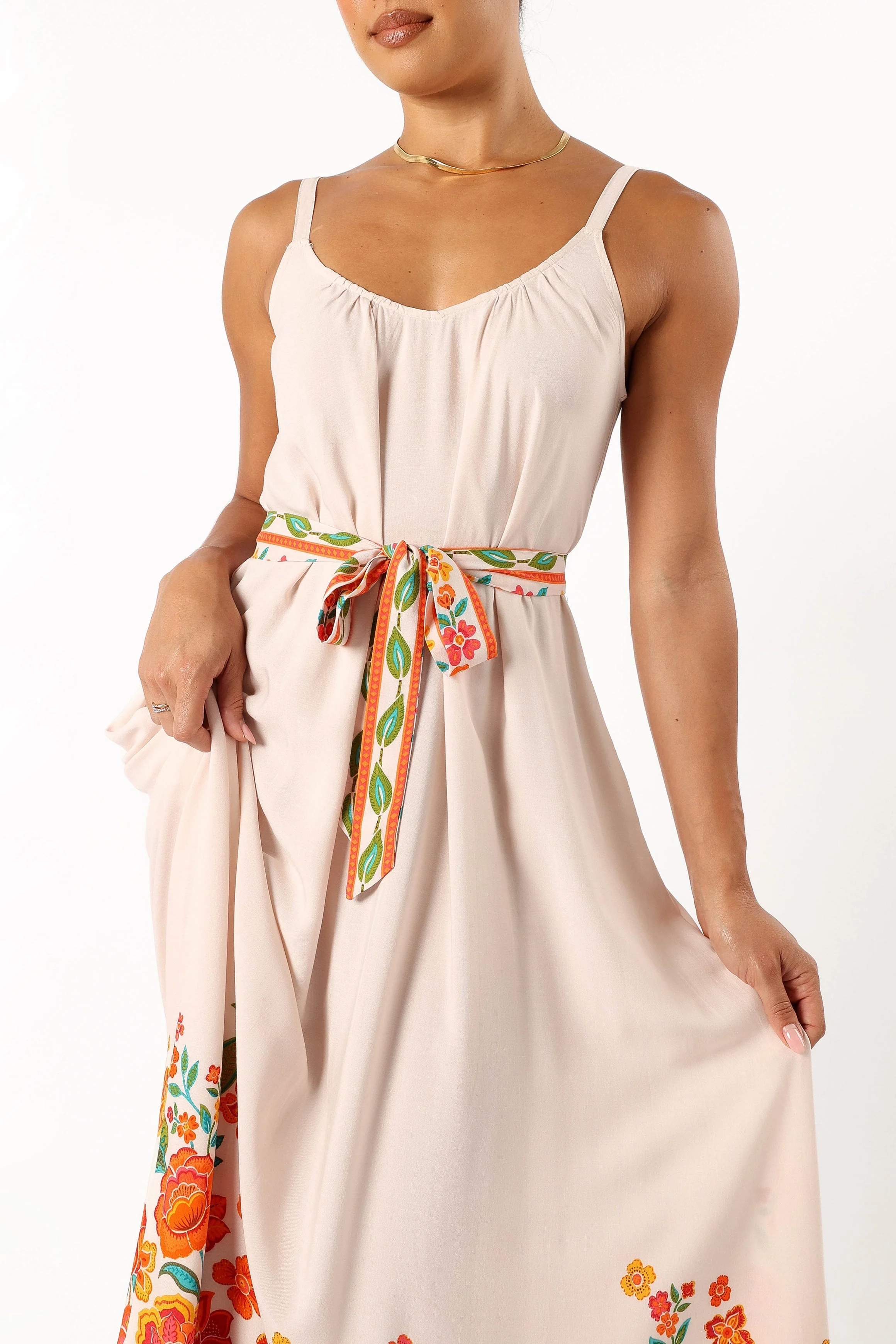 Xander Midi Dress - Willow Print