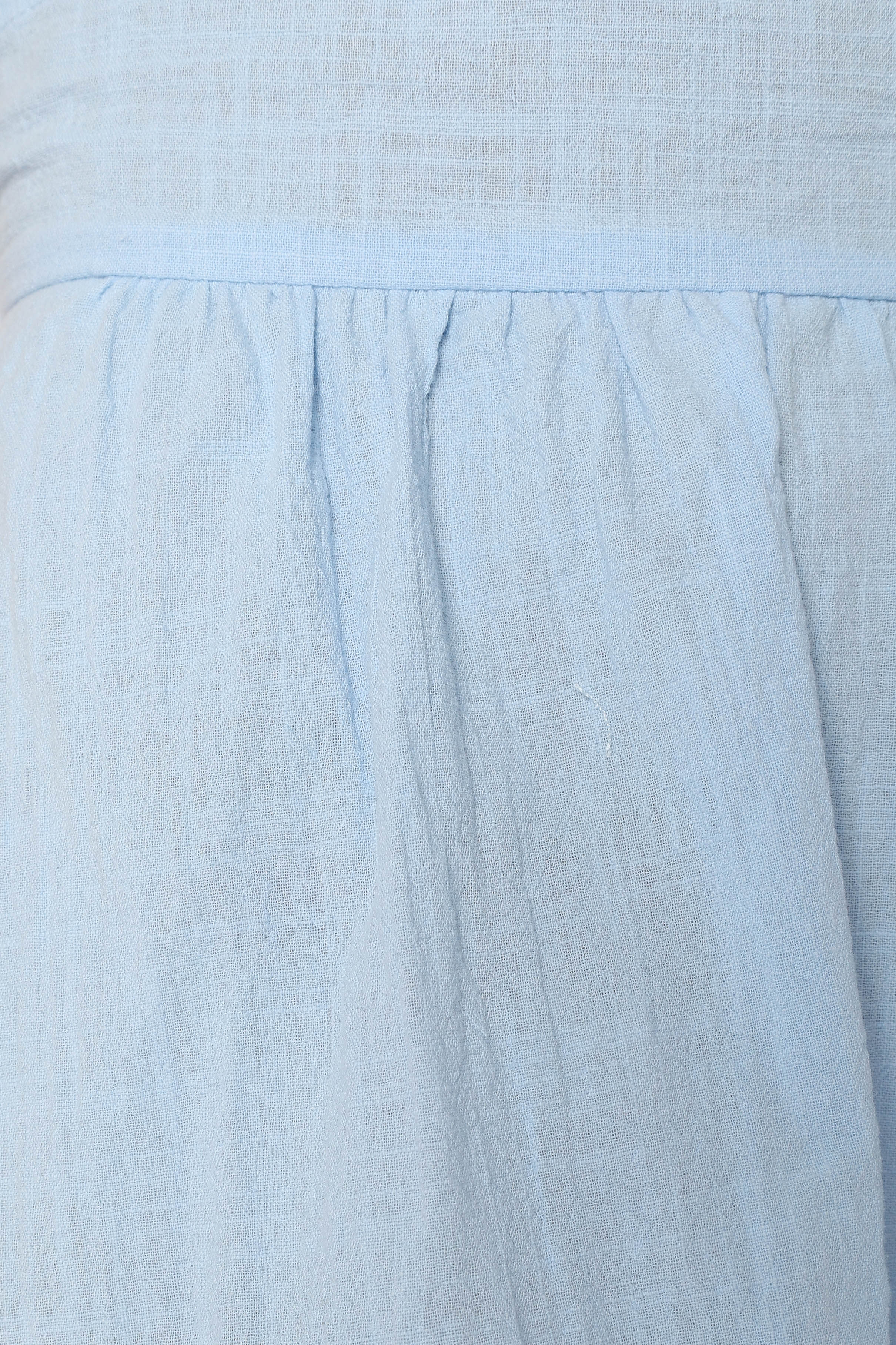 Boat Mini Dress - Blue