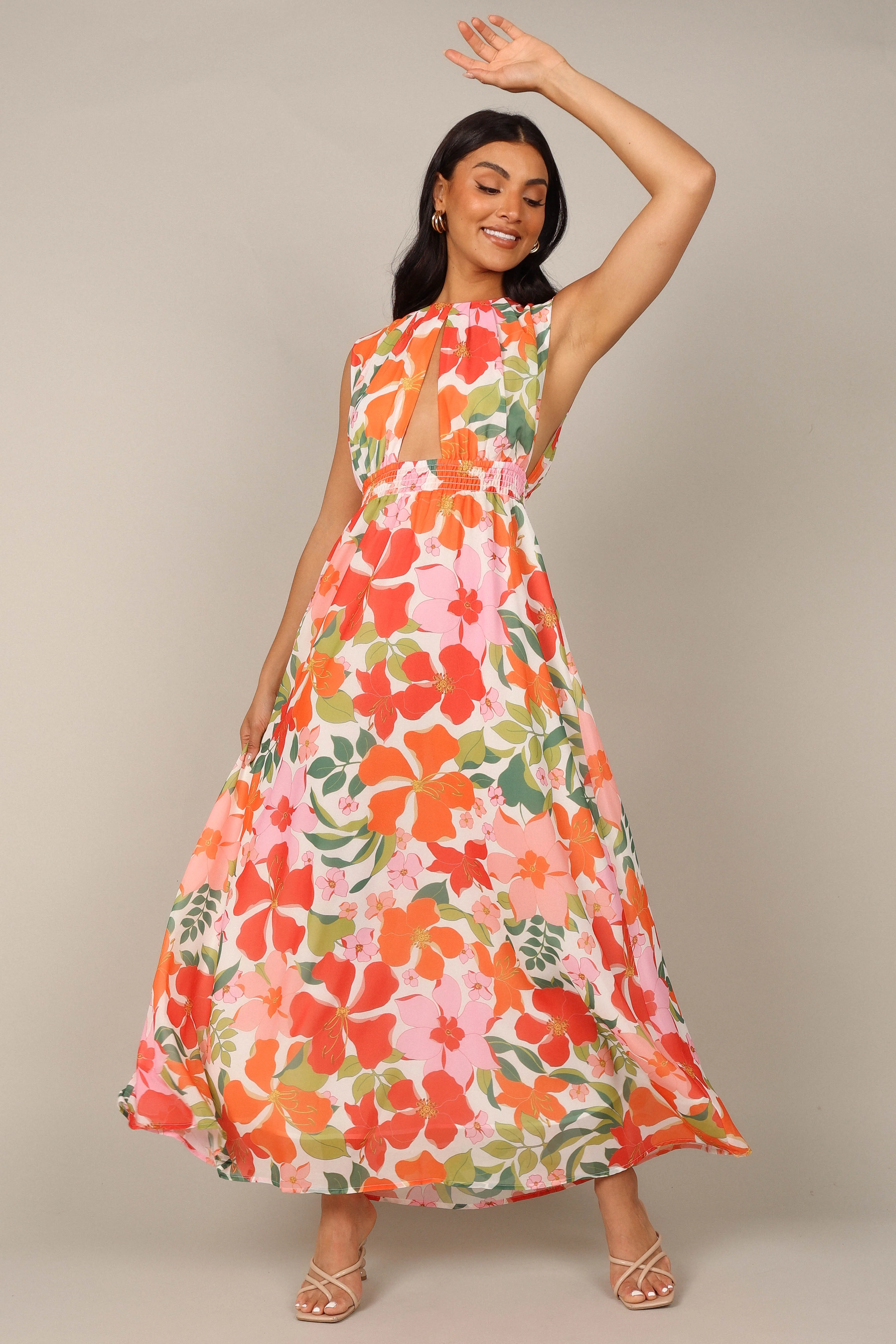 Del Mare Maxi Dress - Floral
