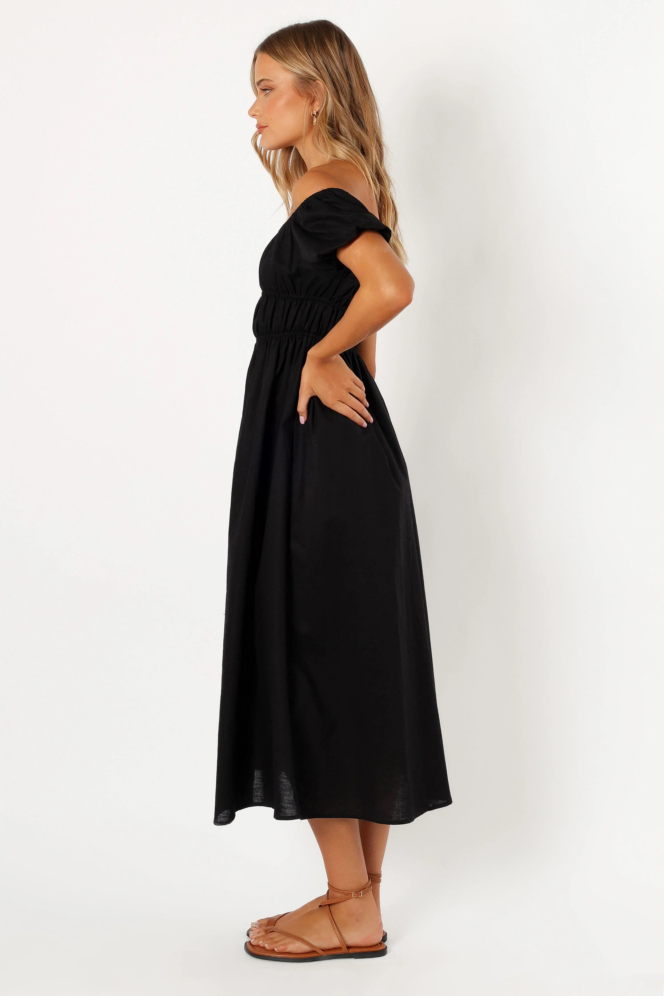 Sofia Maxi Dress - Black