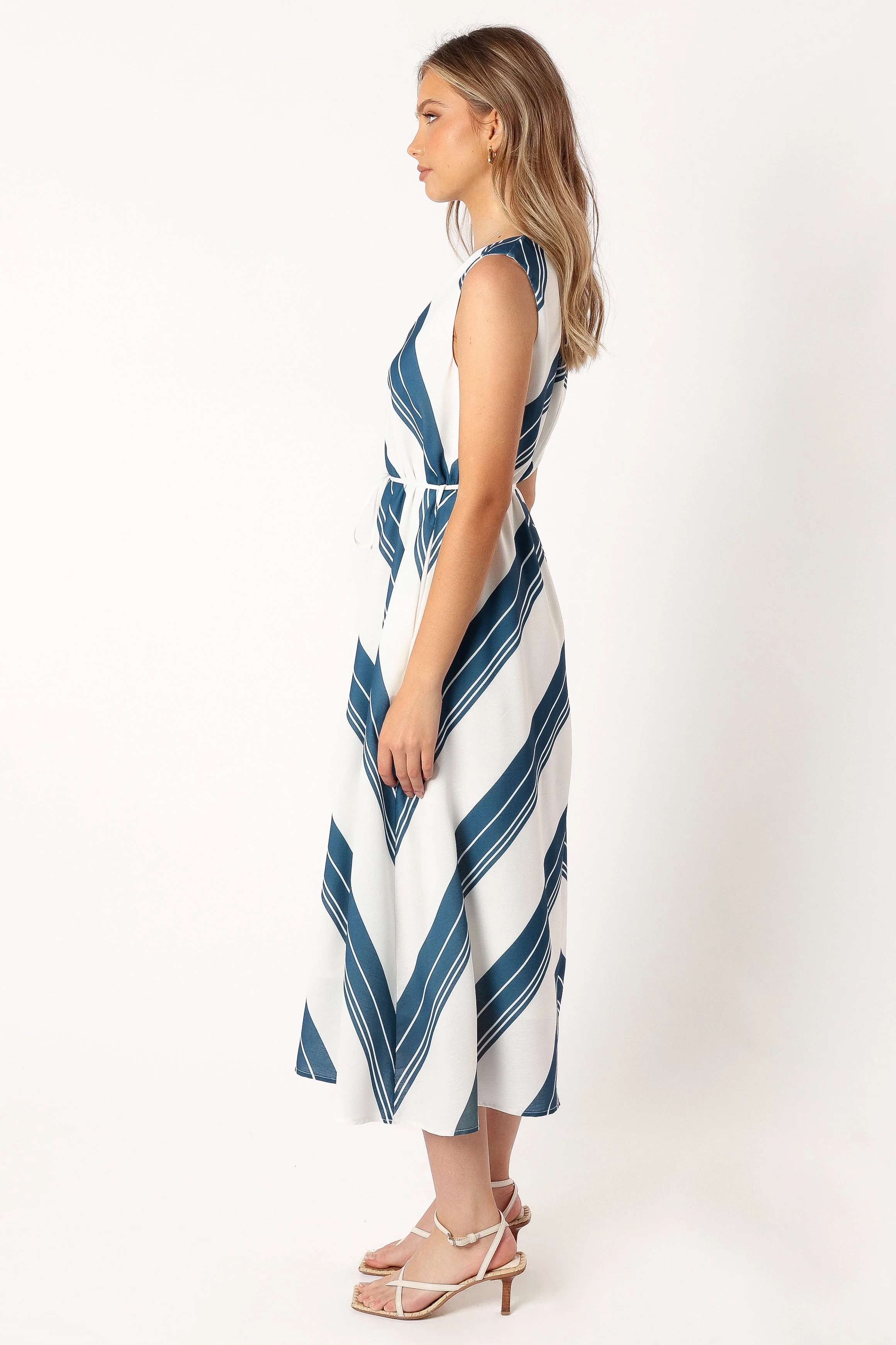 Maloney Midi Dress - Stripe