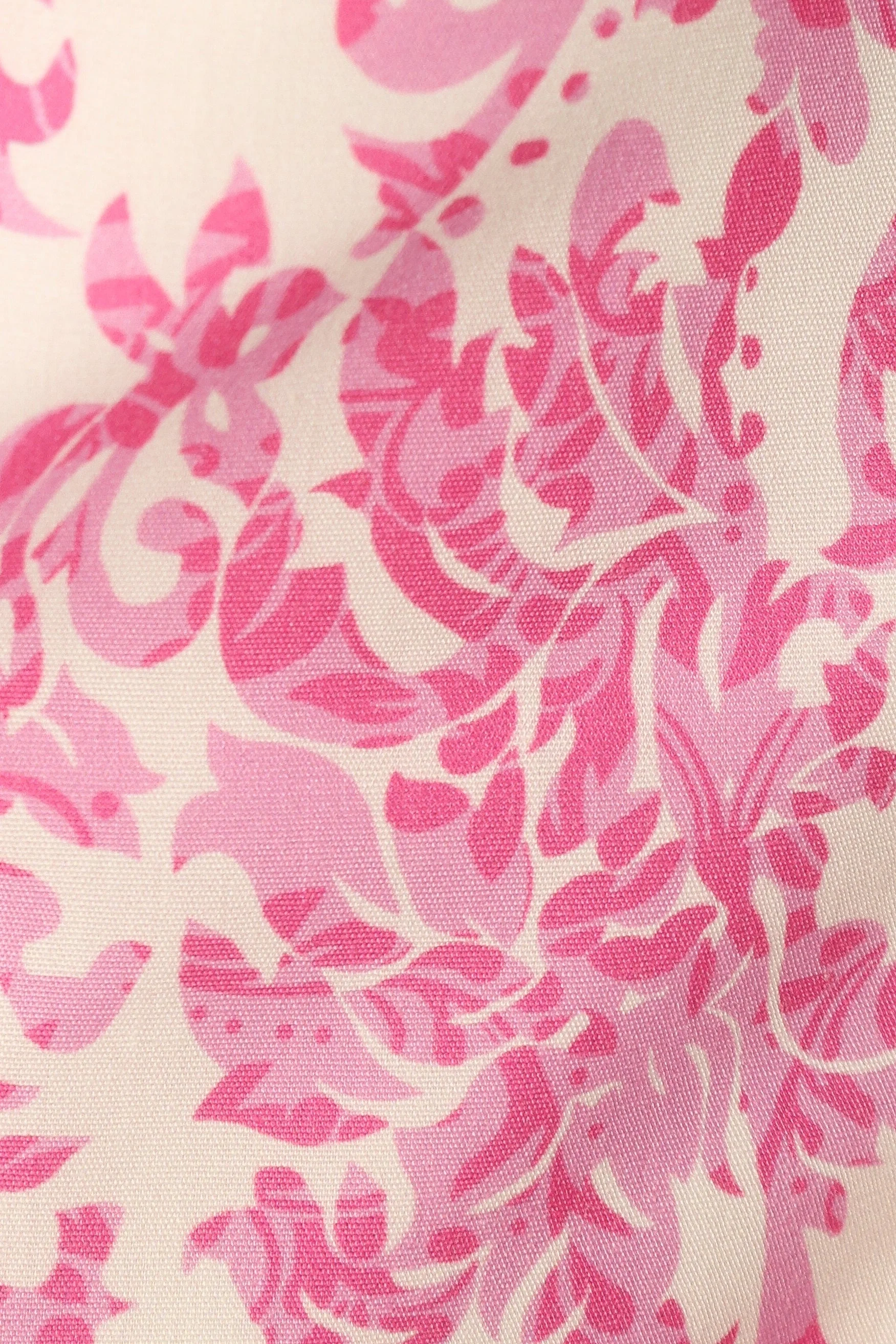 Fawn Strapless Mini Dress - Pink Floral