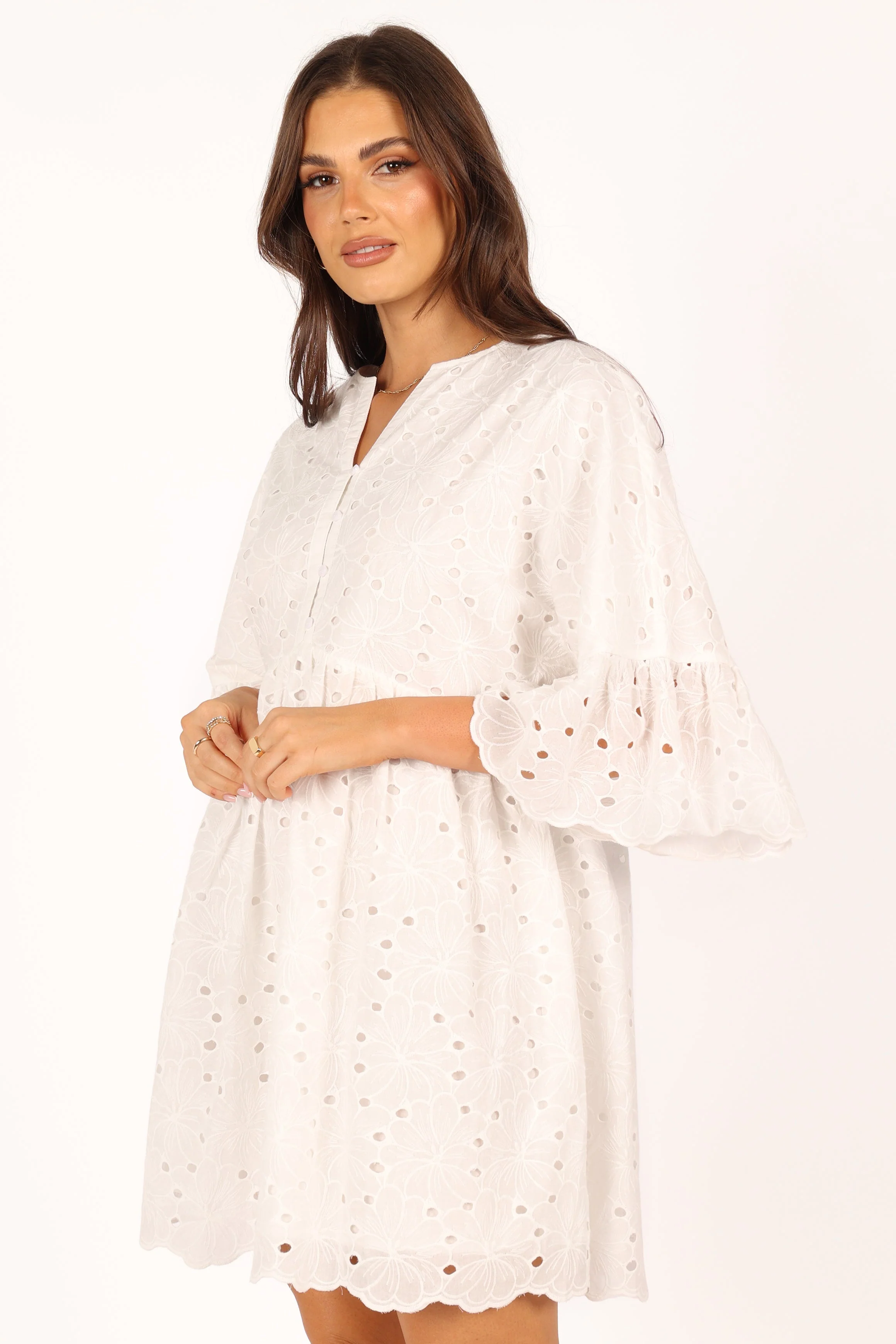 Savannah Mini Dress - White