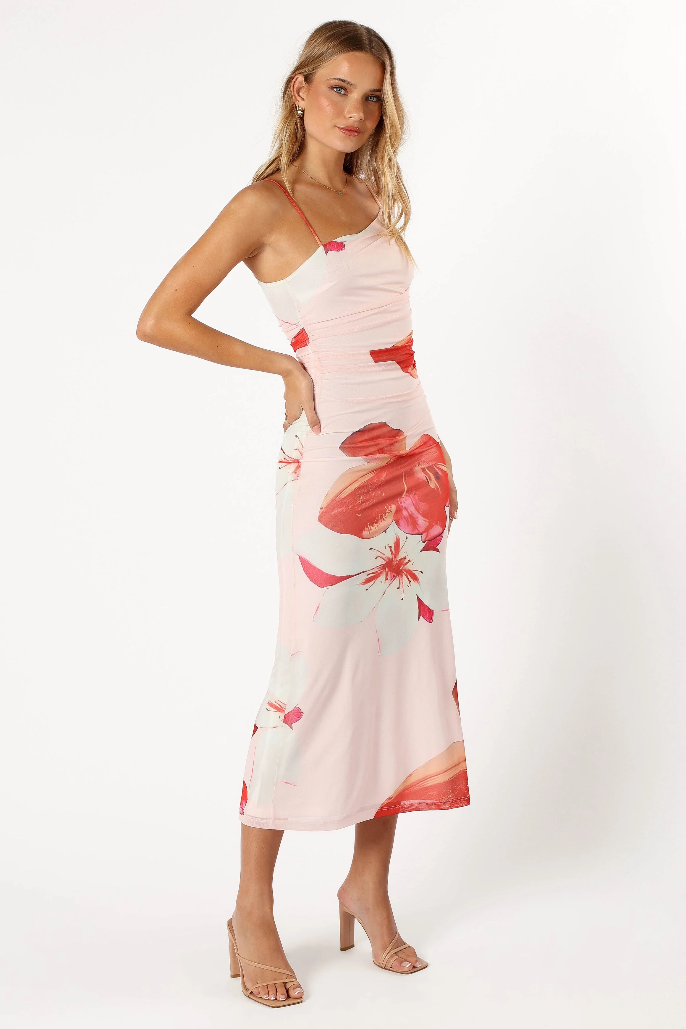 Jasmine Maxi Dress - Pink Floral