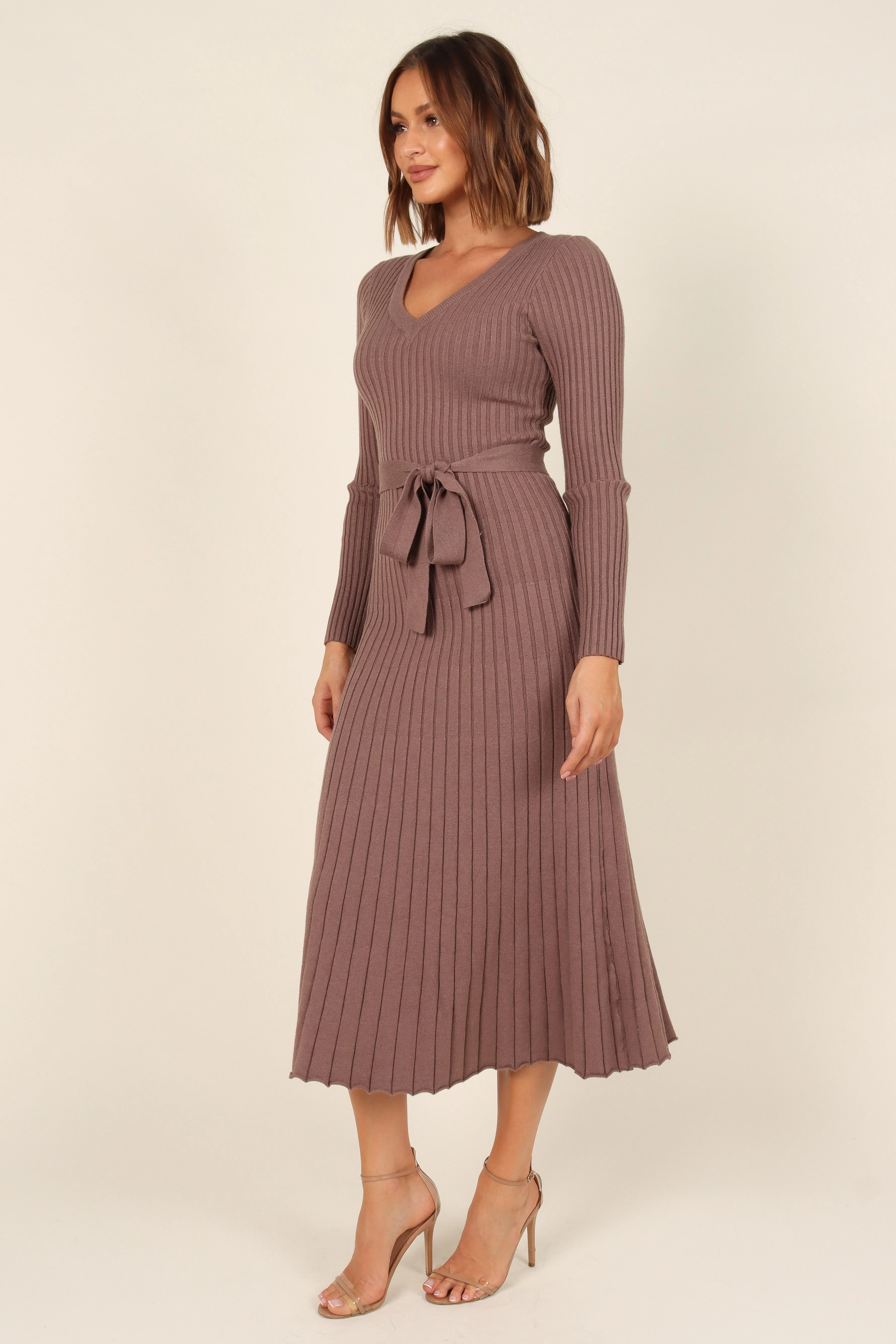 Reigan Dress - Beige