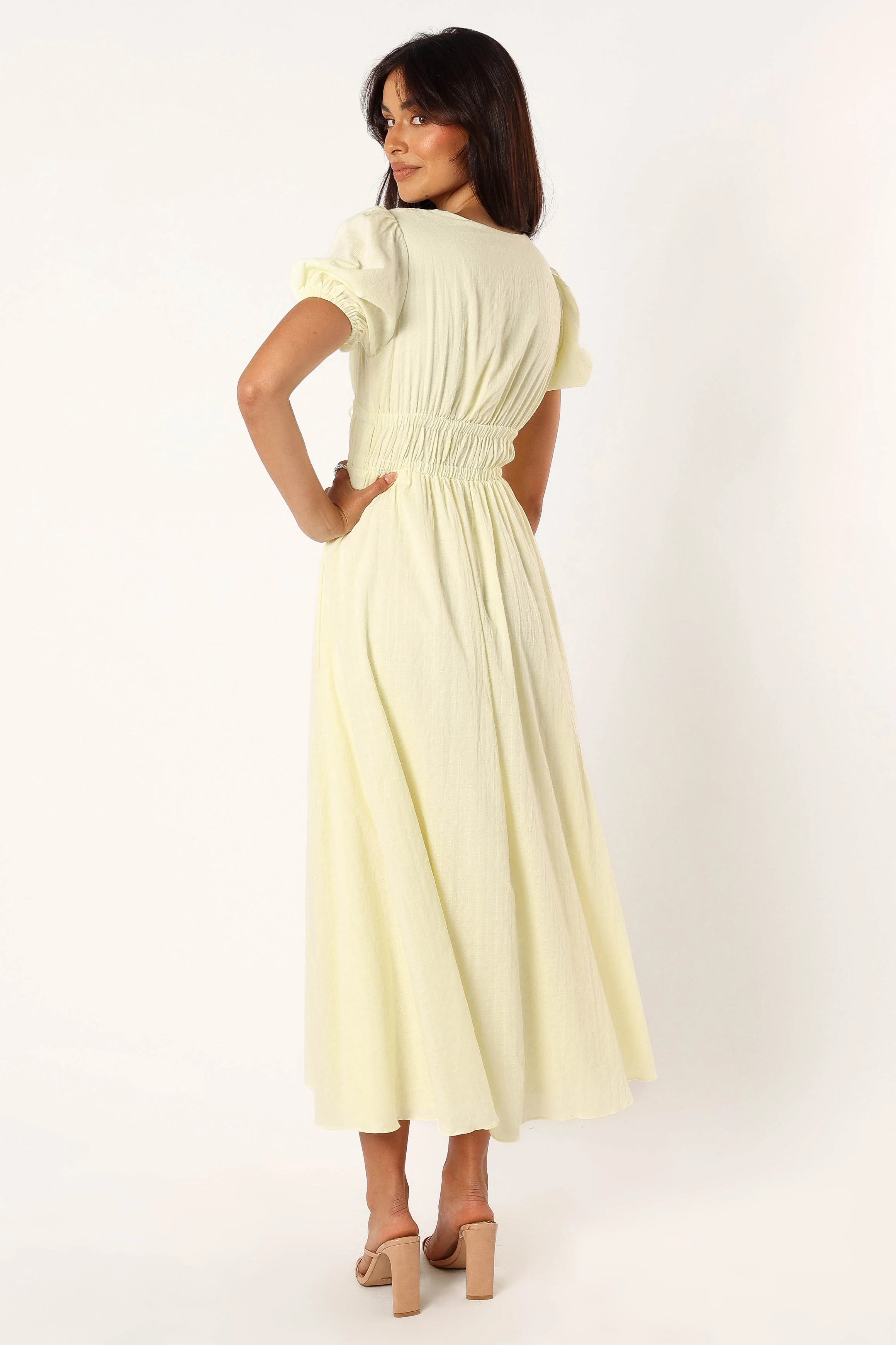 Salata Midi Dress - Yellow
