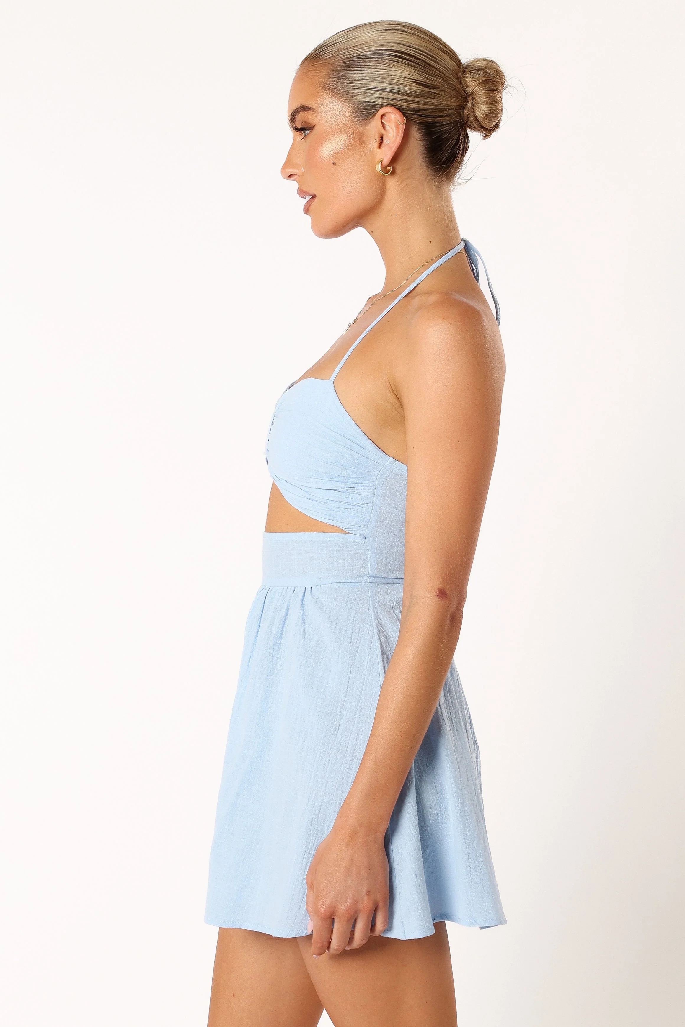 Boat Mini Dress - Blue
