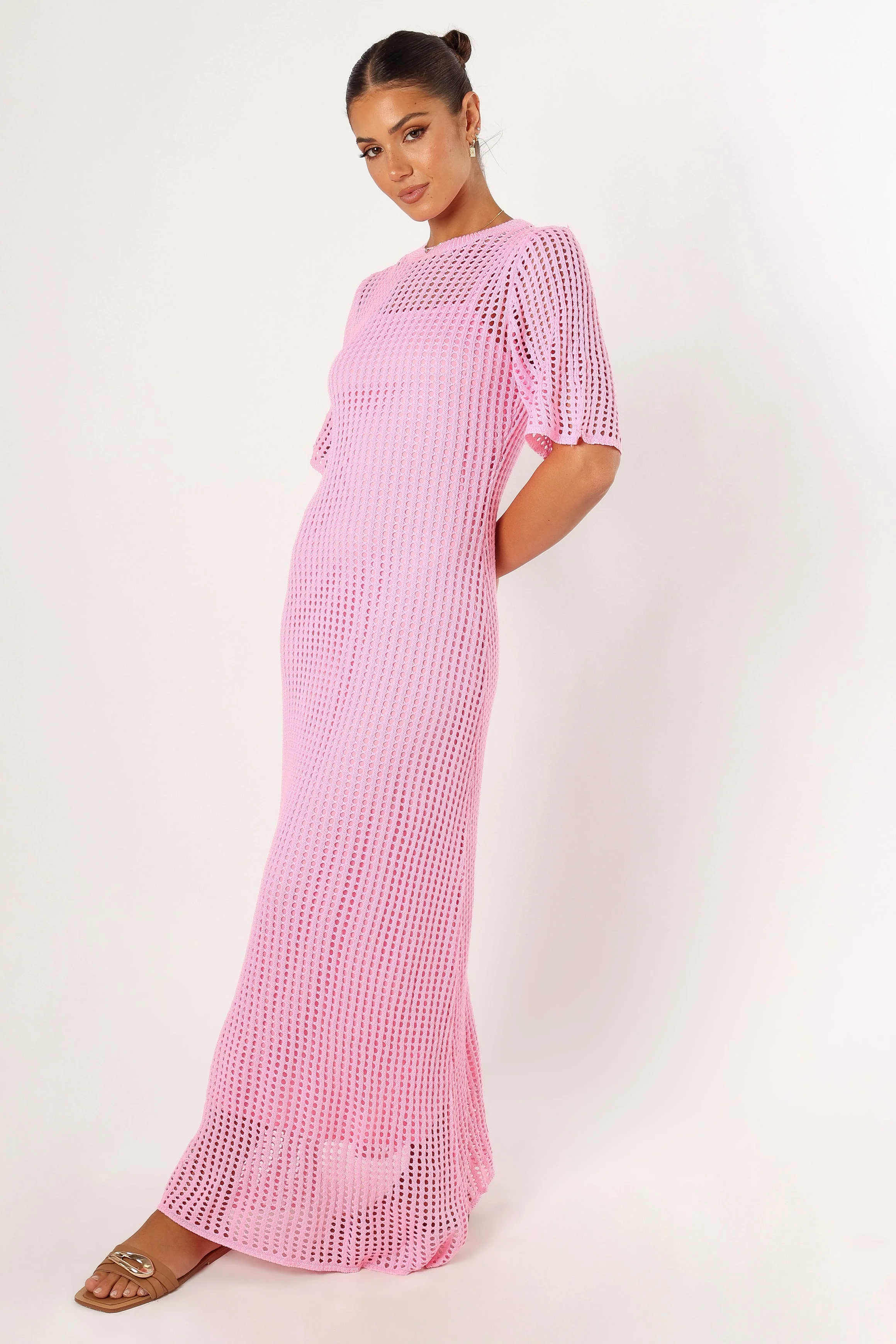 Hollie Maxi Dress - Pink
