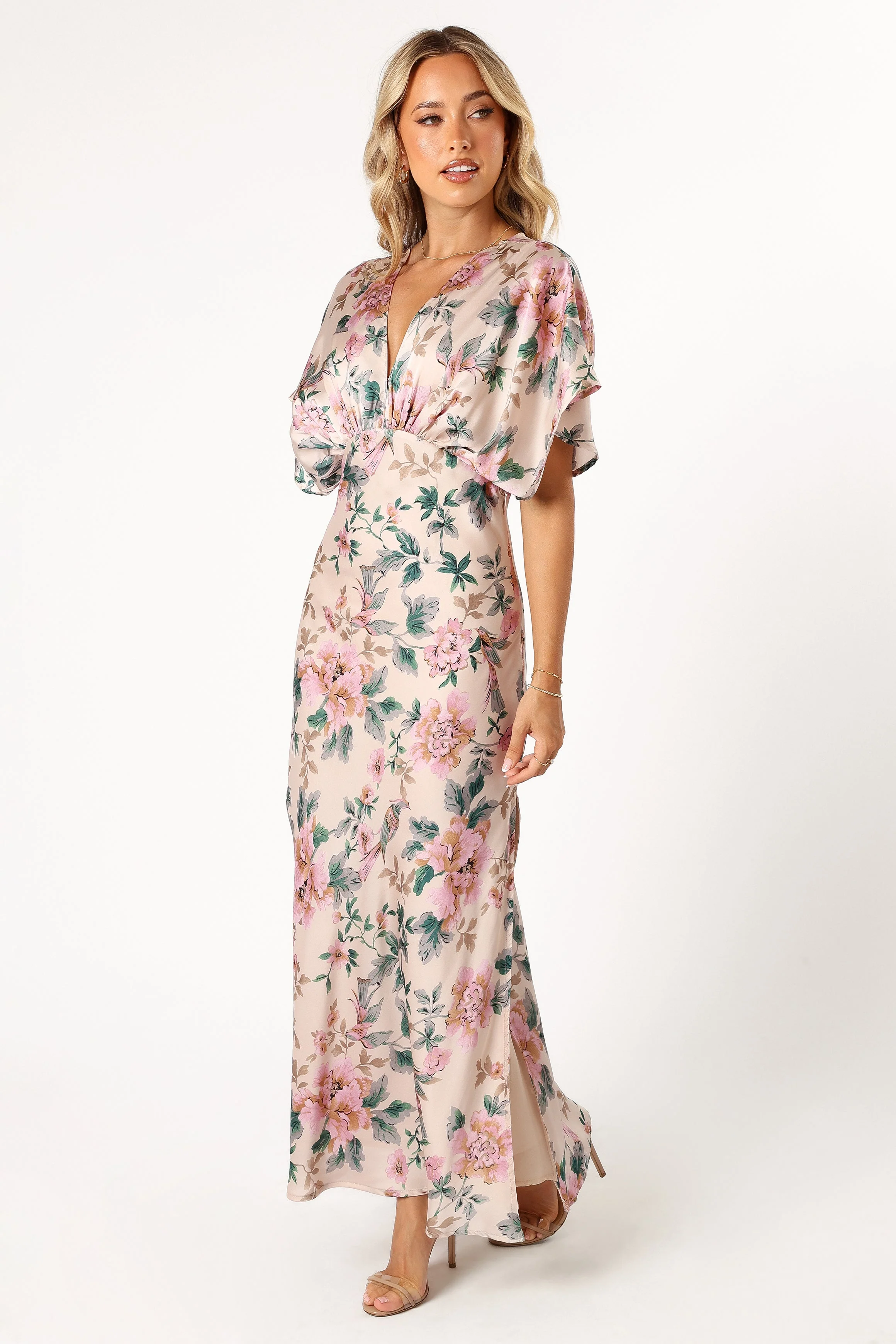 Ricki Maxi Dress - Pink Floral