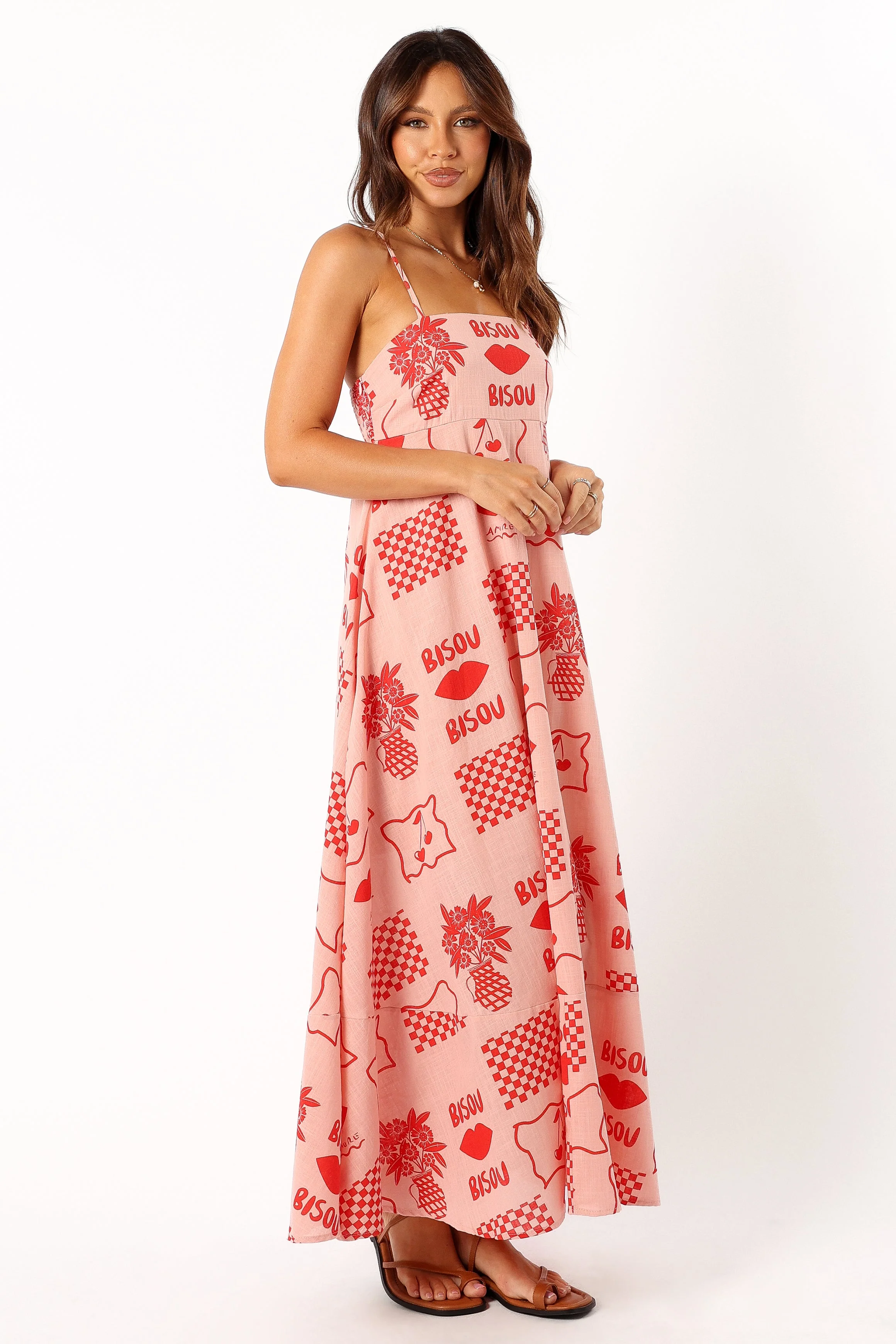 Brea Maxi Dress - Bisou Print