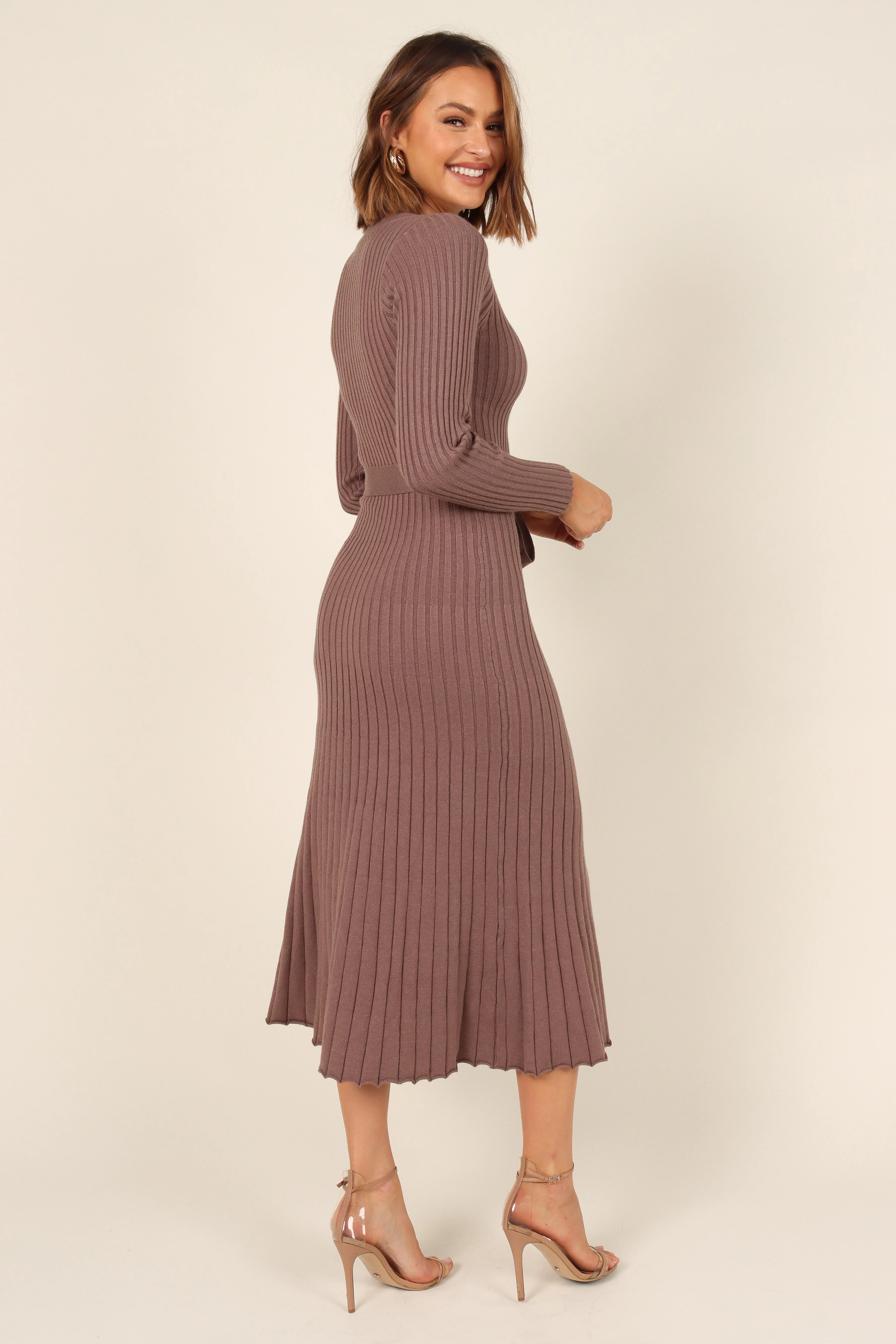 Reigan Dress - Beige