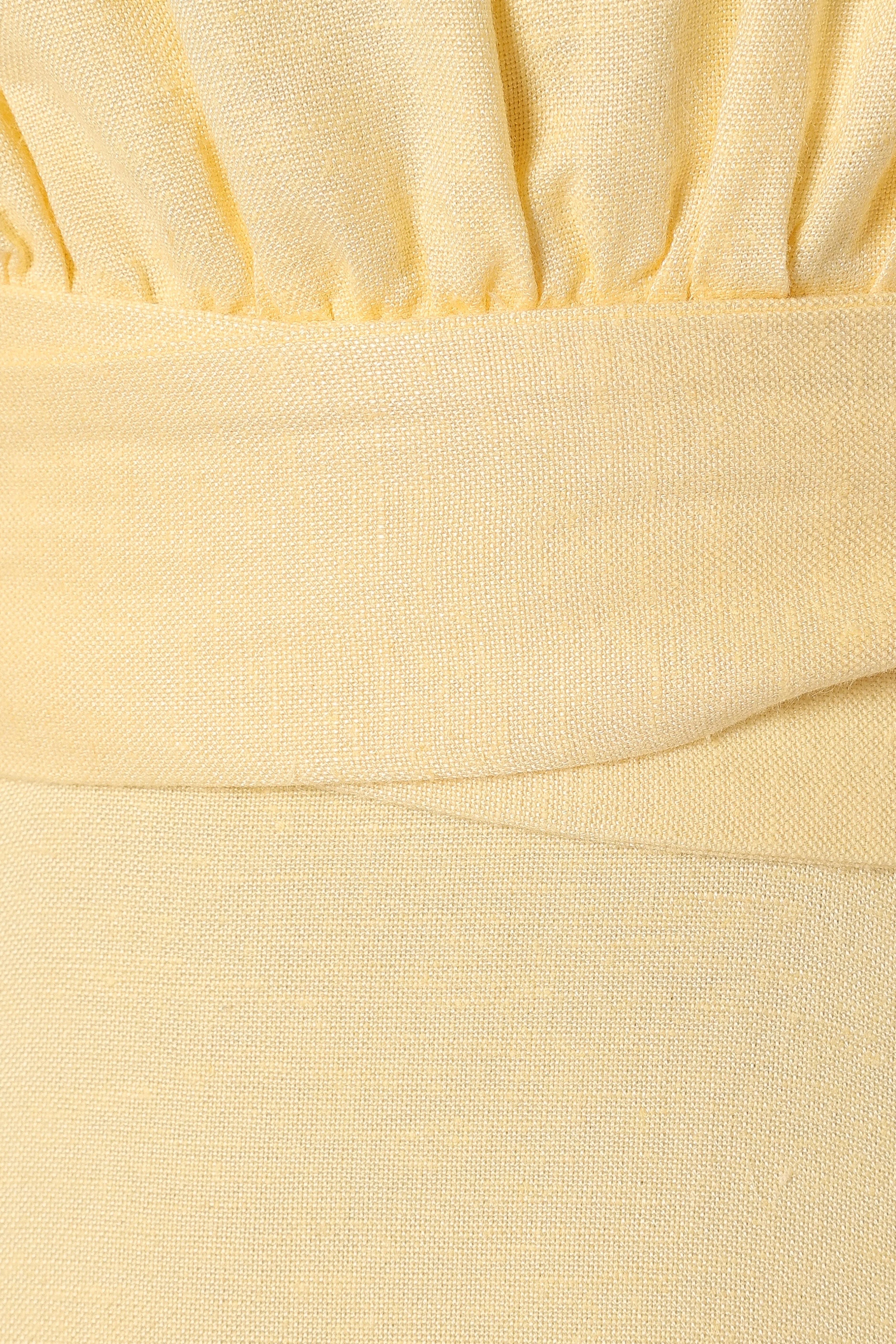 Levin Midi Dress - Lemon