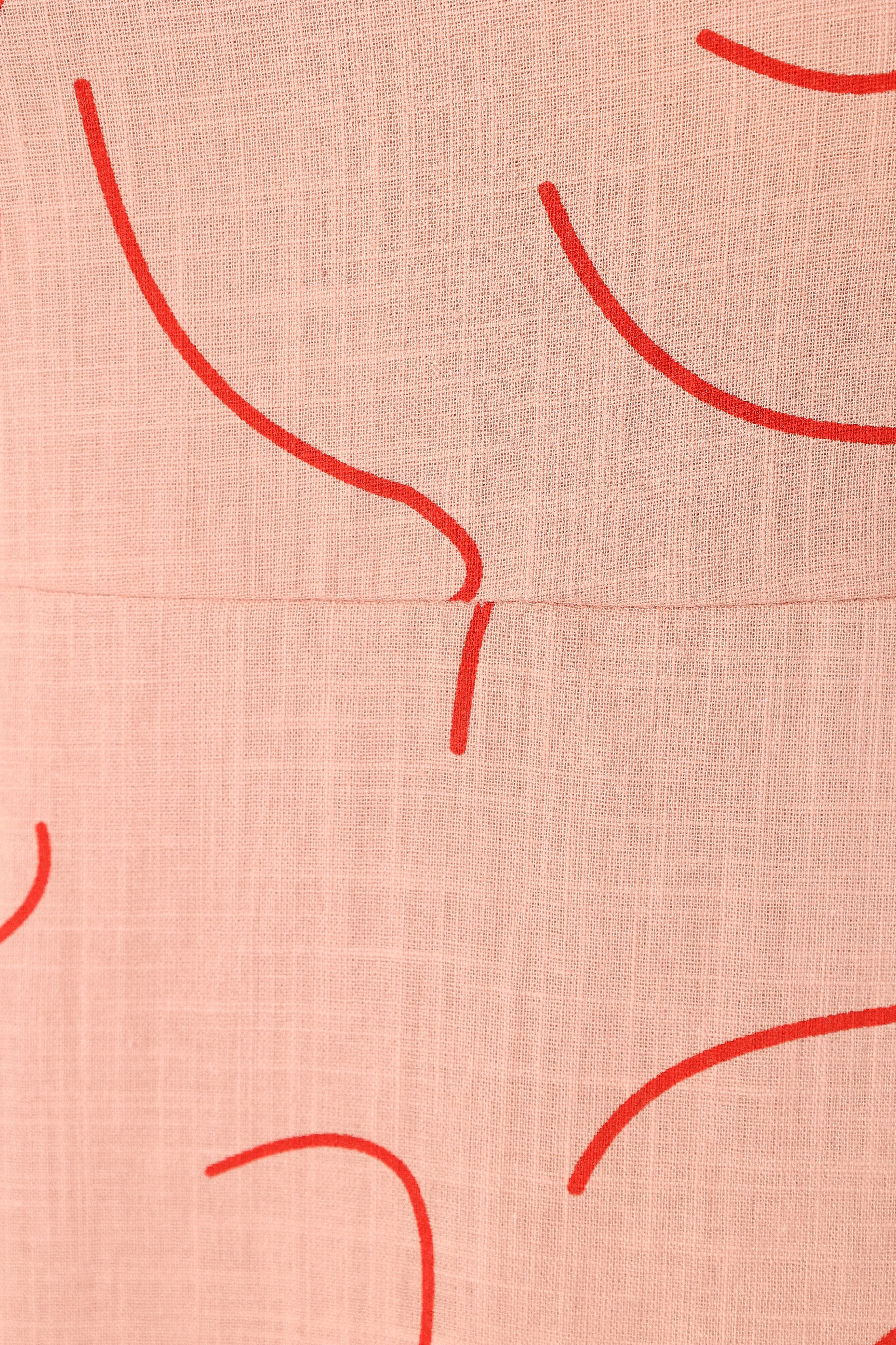 Brea Maxi Dress - Pink Swirl