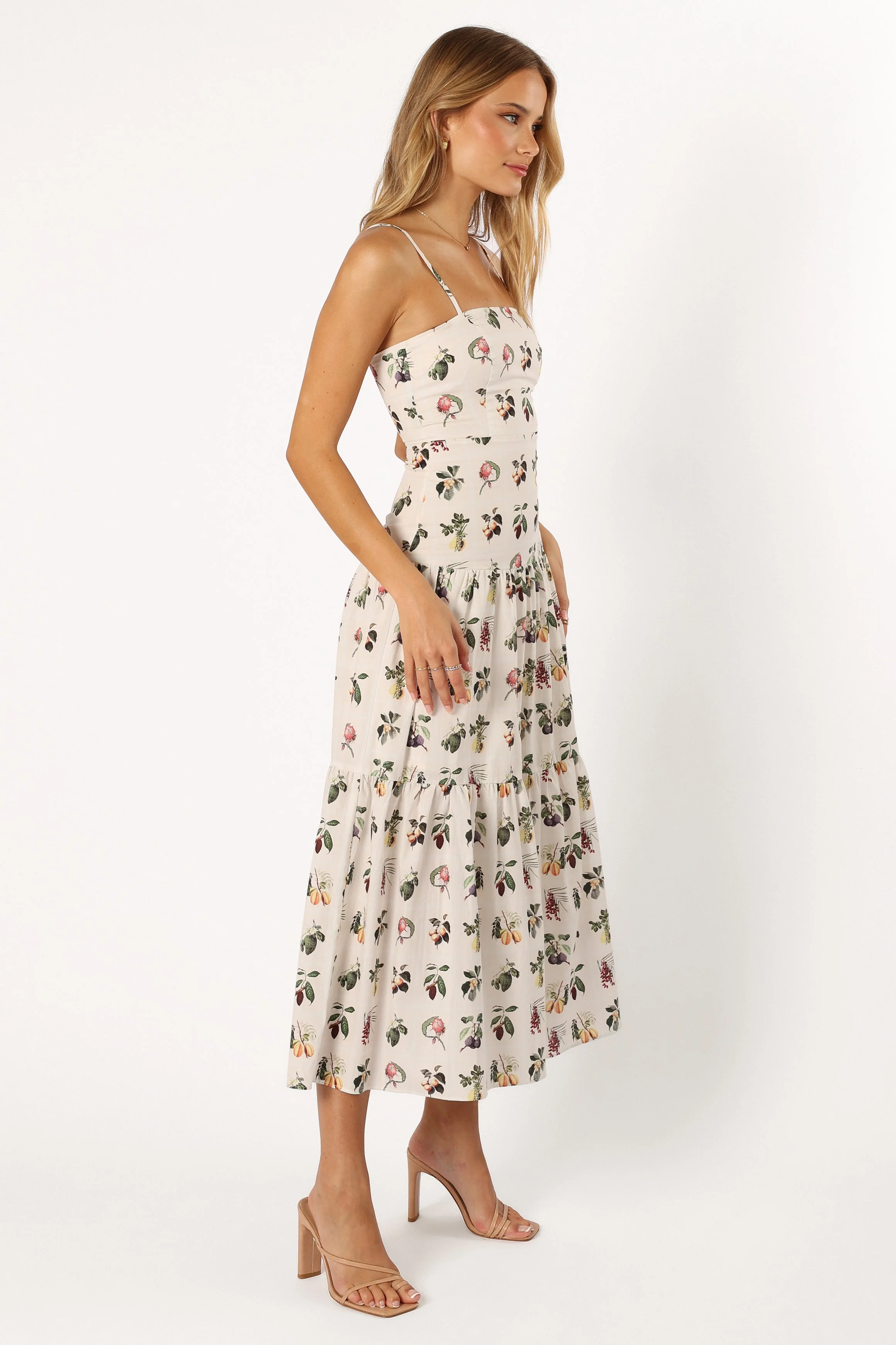 Botanique Midi Dress - Floral