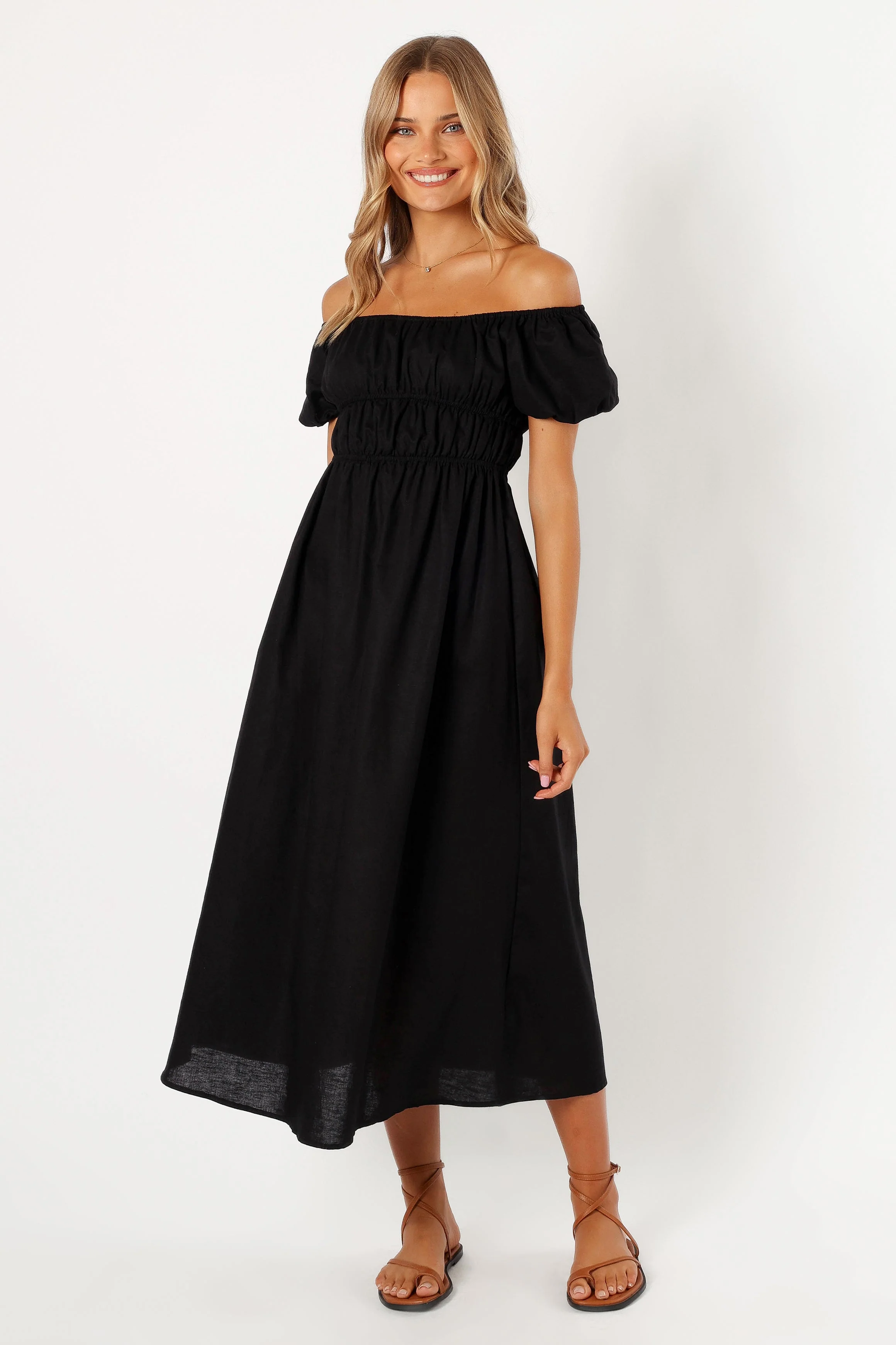 Sofia Maxi Dress - Black