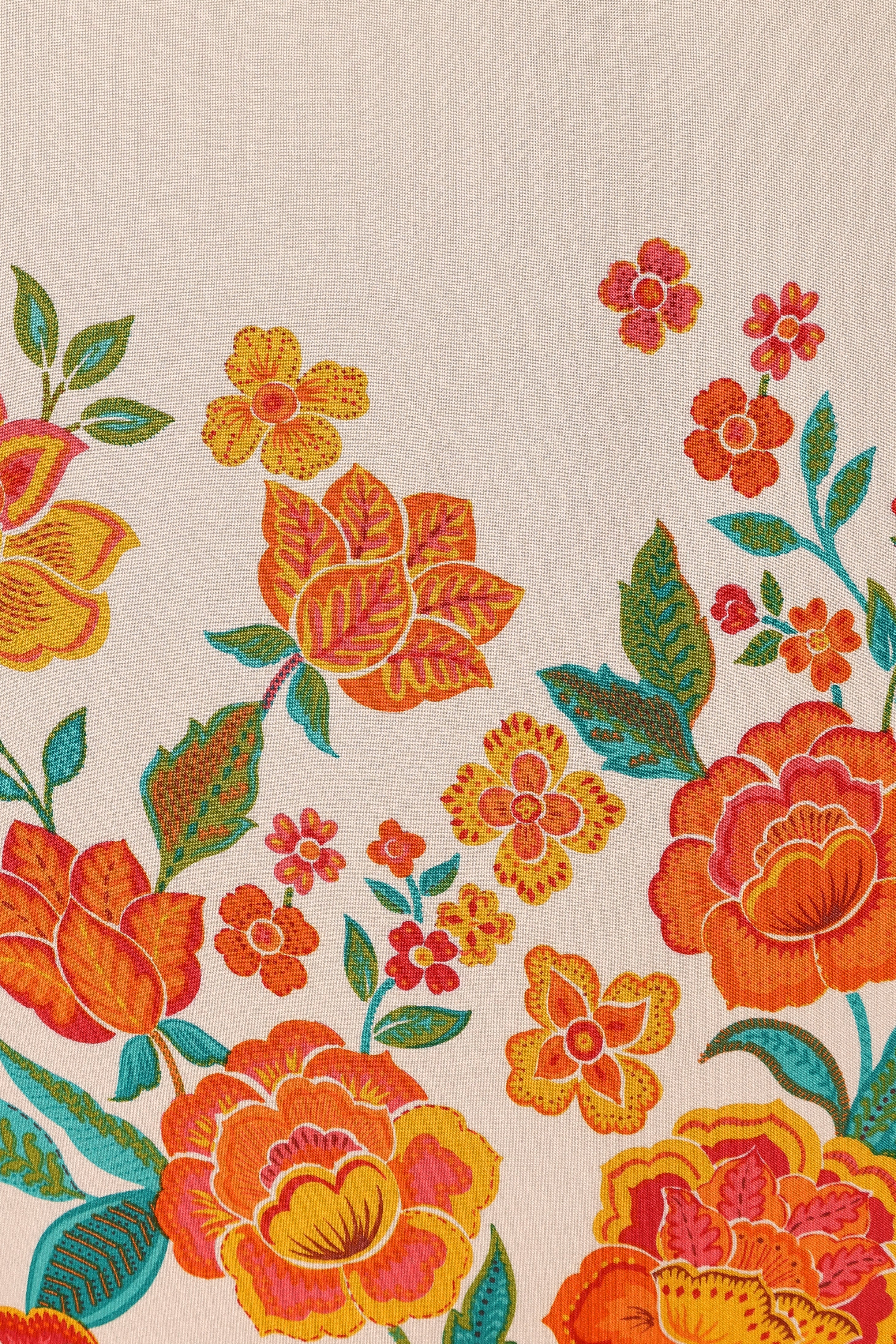 Xander Midi Dress - Willow Print