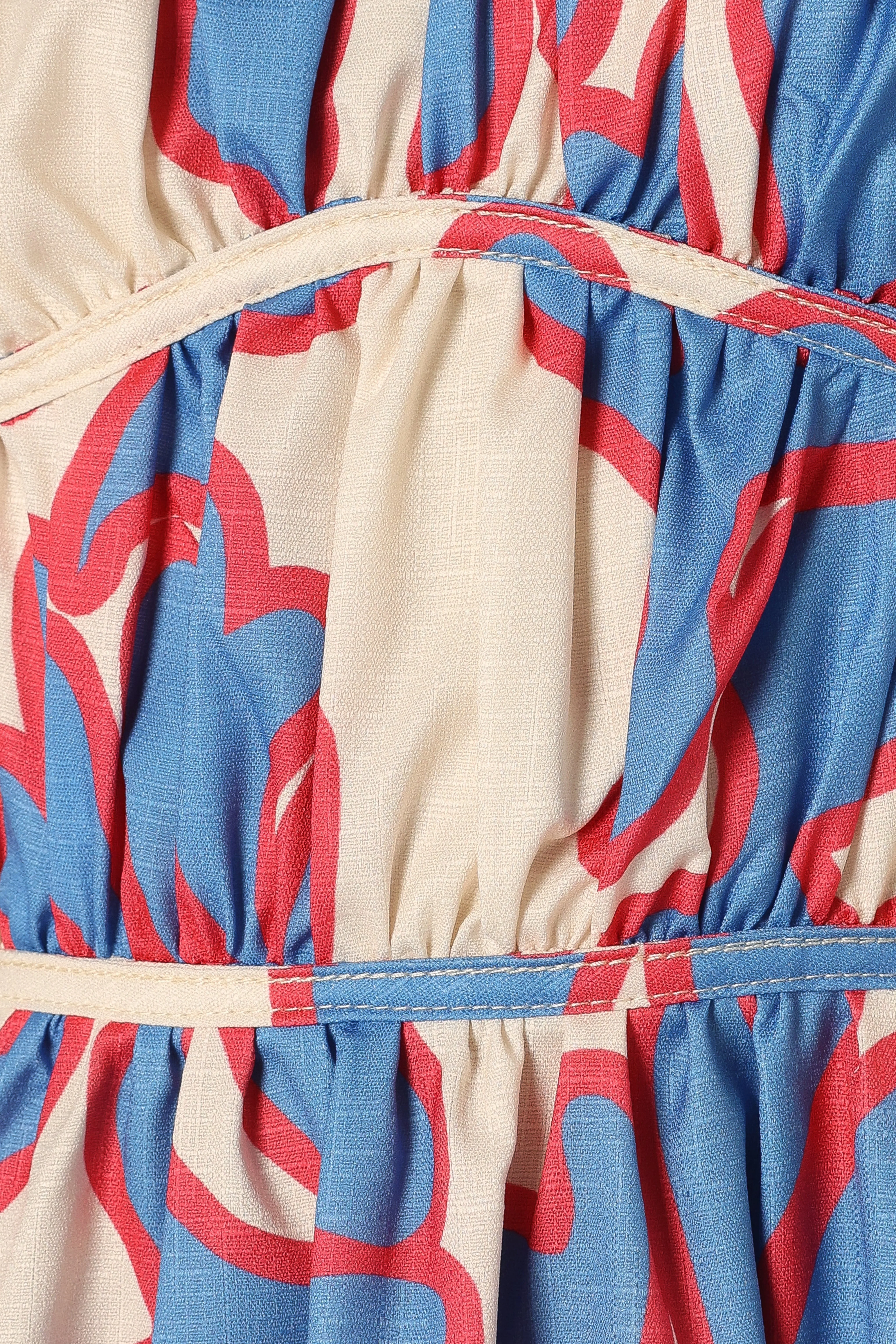 Kelani Aline Midi Dress - Flori Print