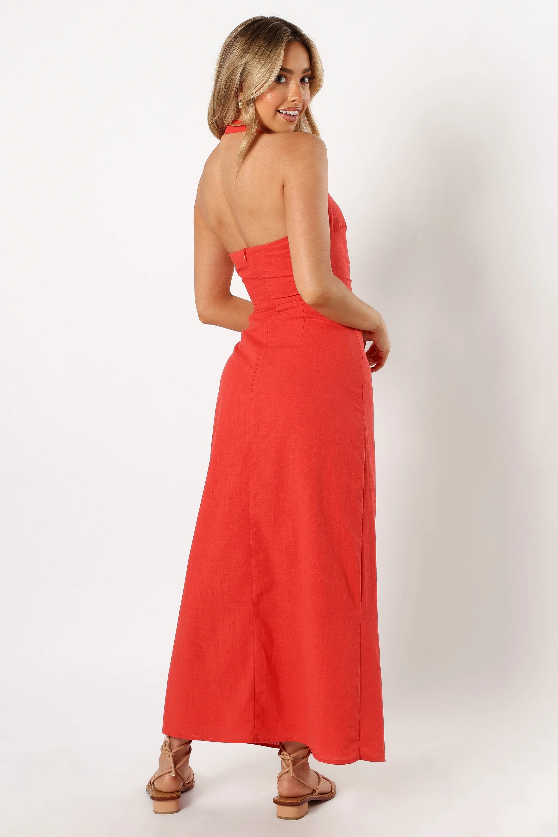 Saphira Long Midi Dress - Jaffa