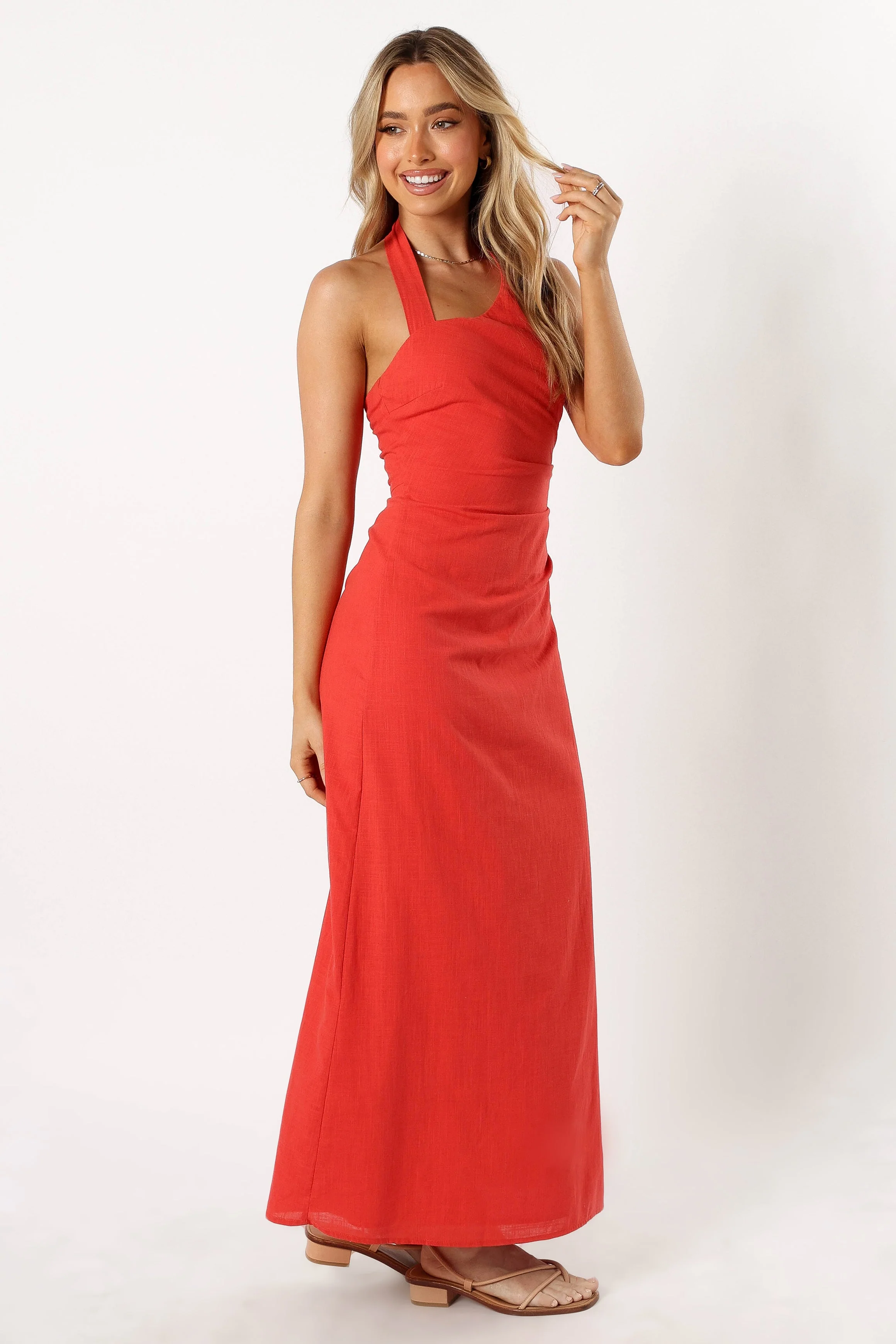 Saphira Long Midi Dress - Jaffa