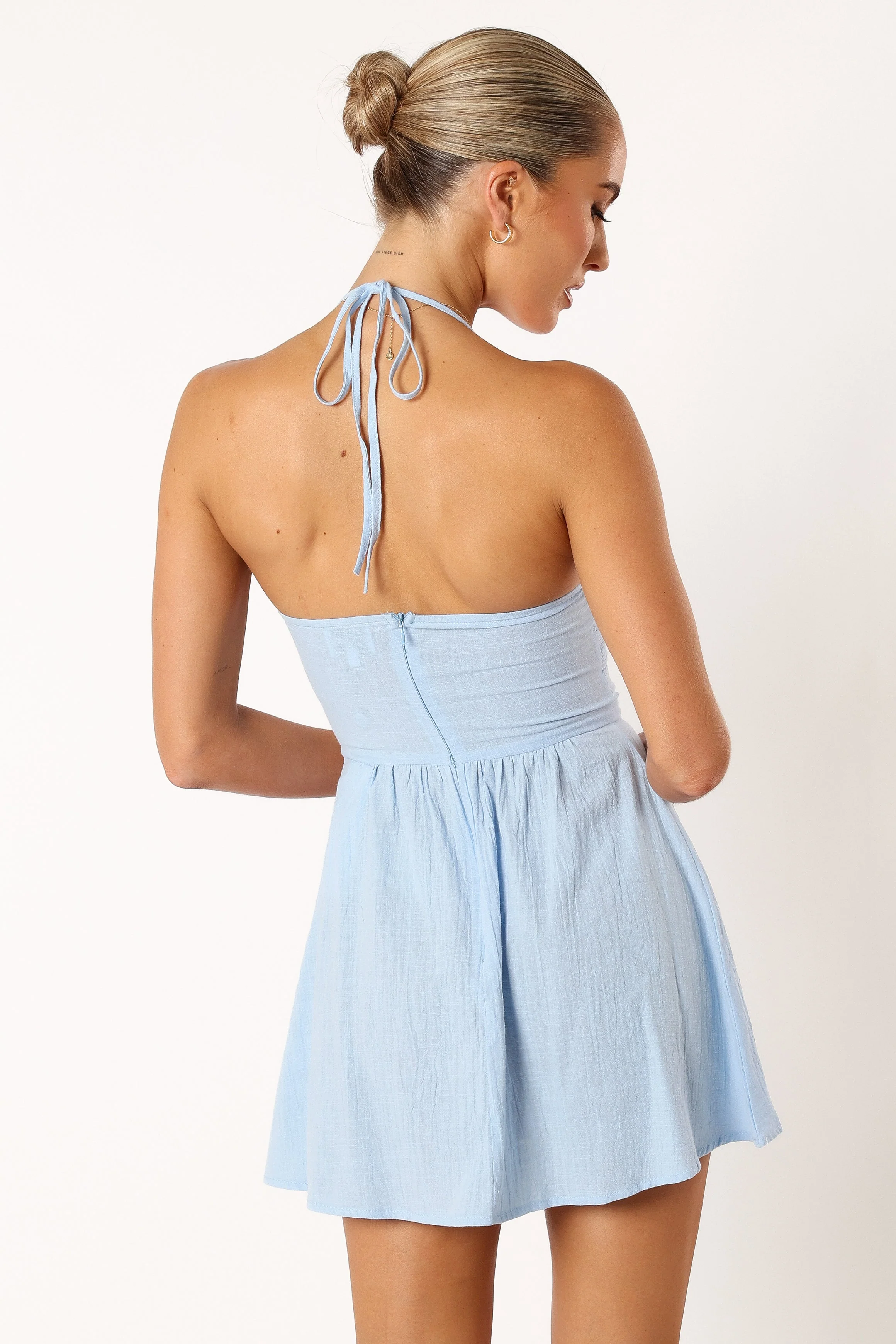 Boat Mini Dress - Blue