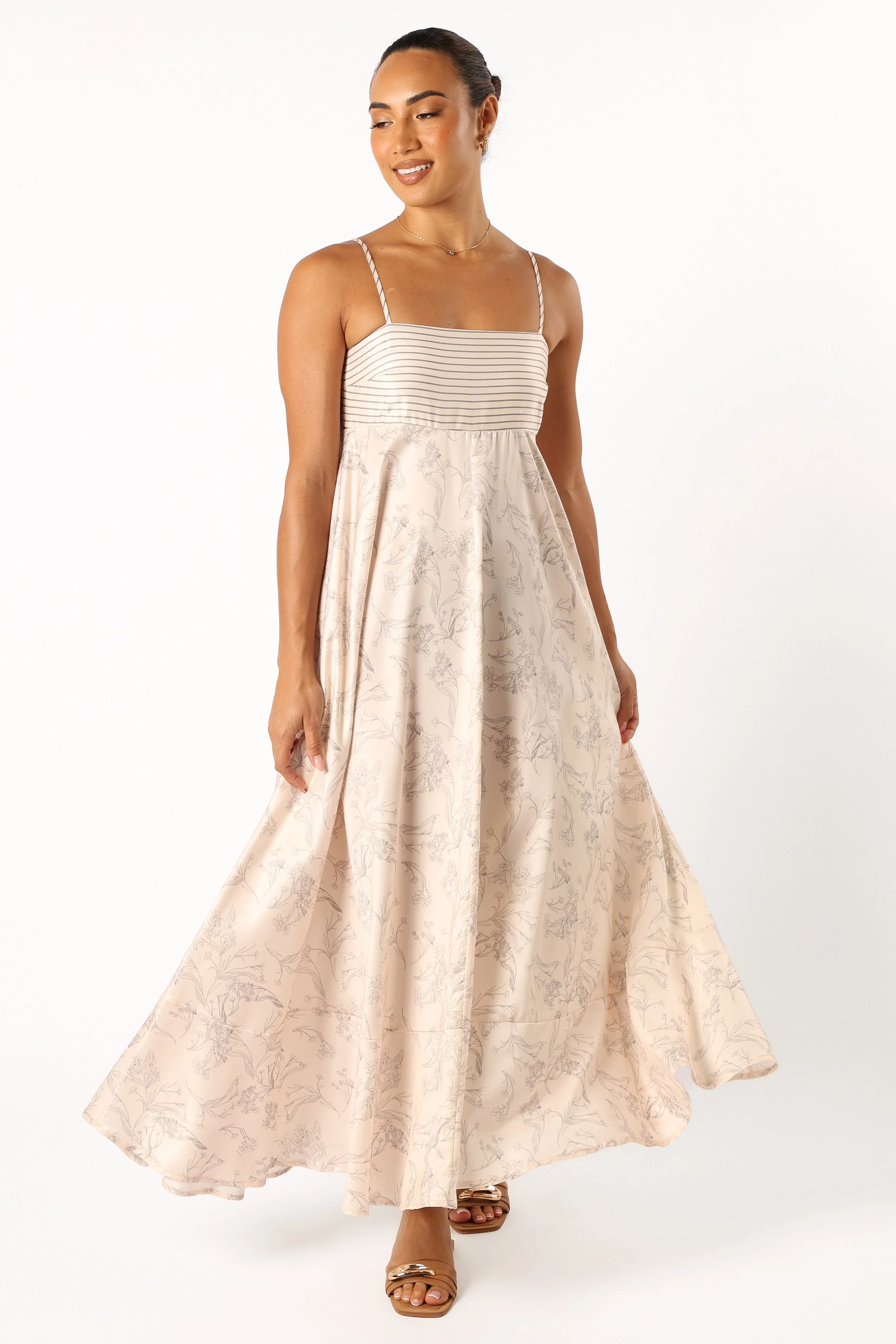 Novella Midi Dress - Cream