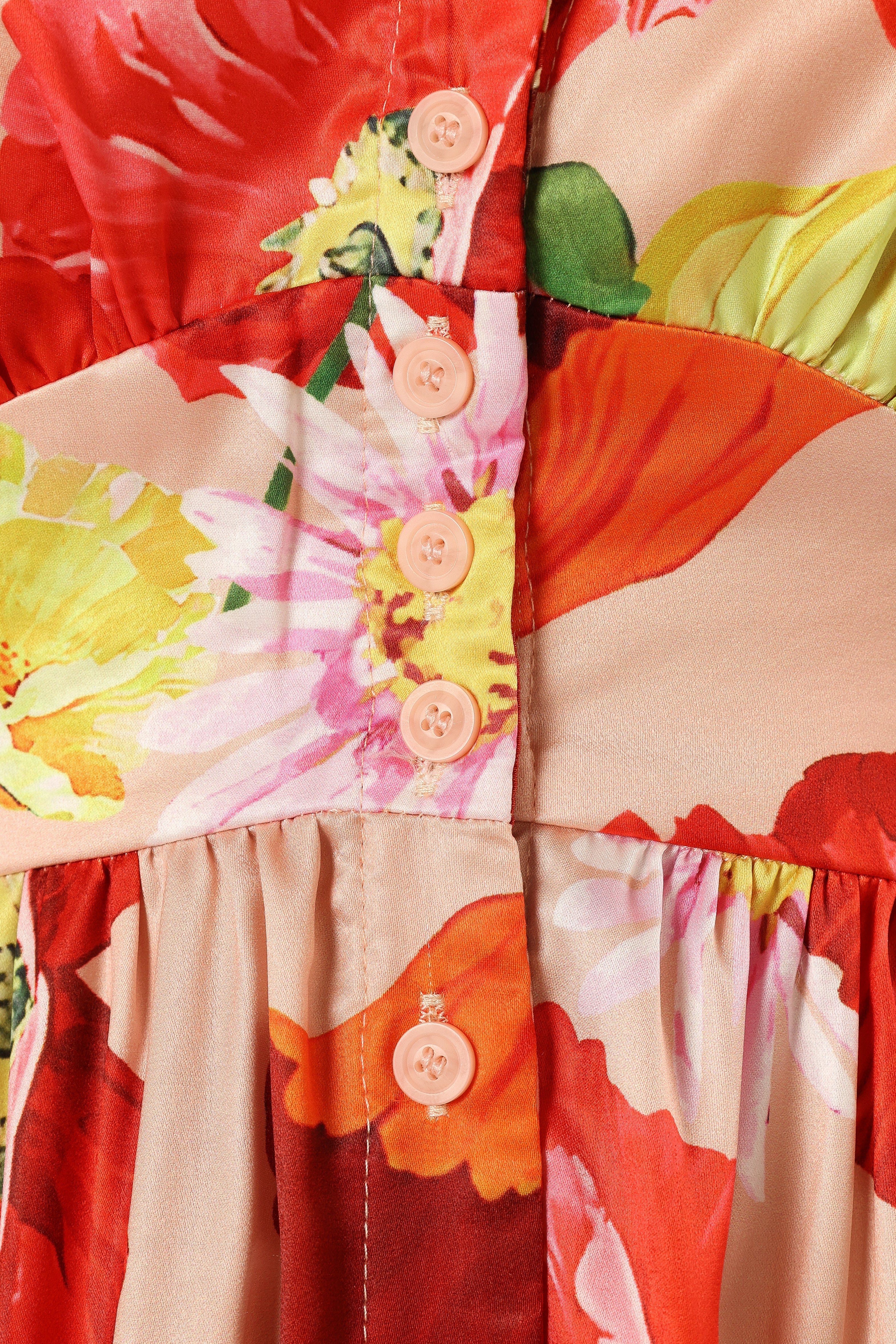 Larkspur Midi Dress - Floral