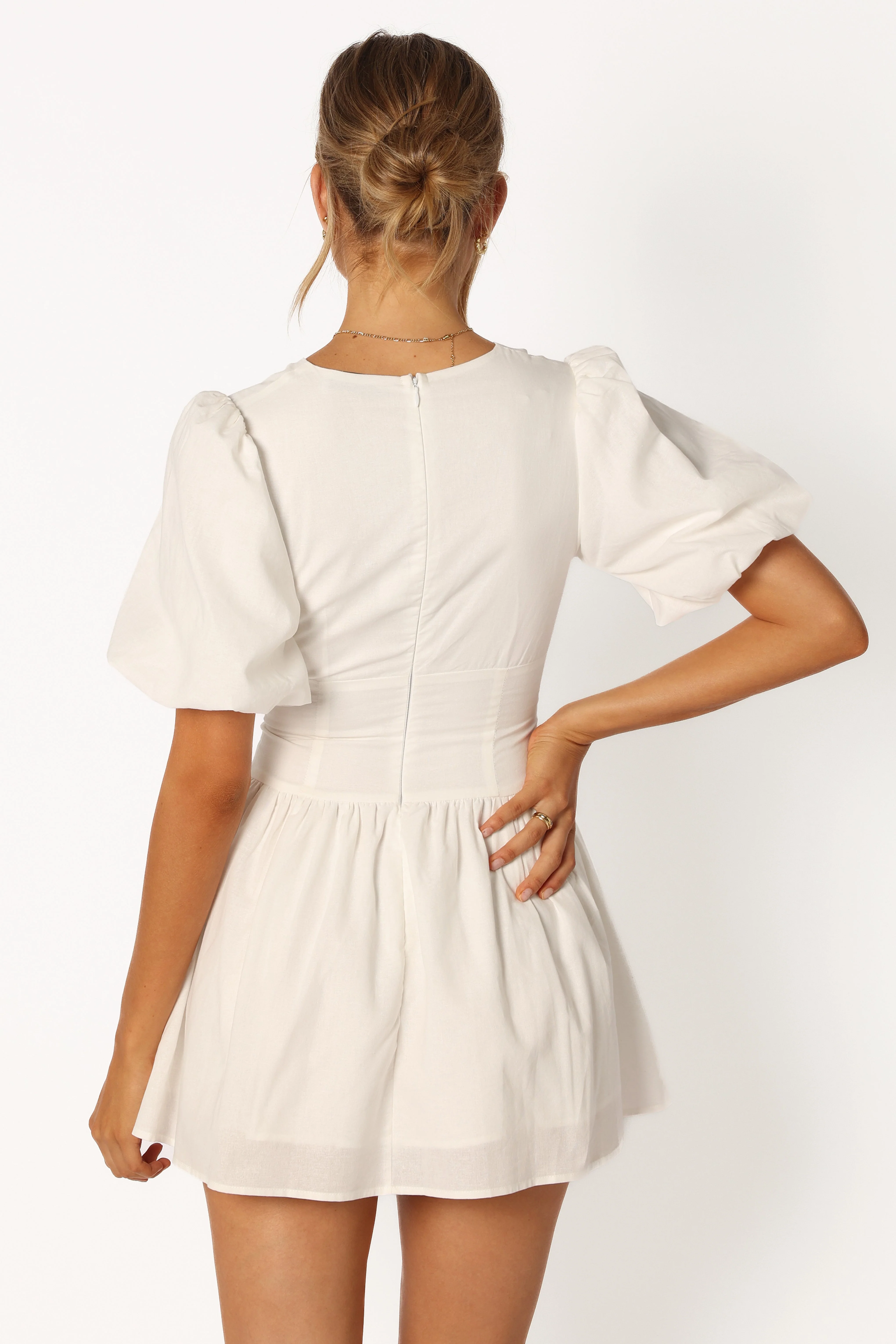 Alfie Mini Dress - White