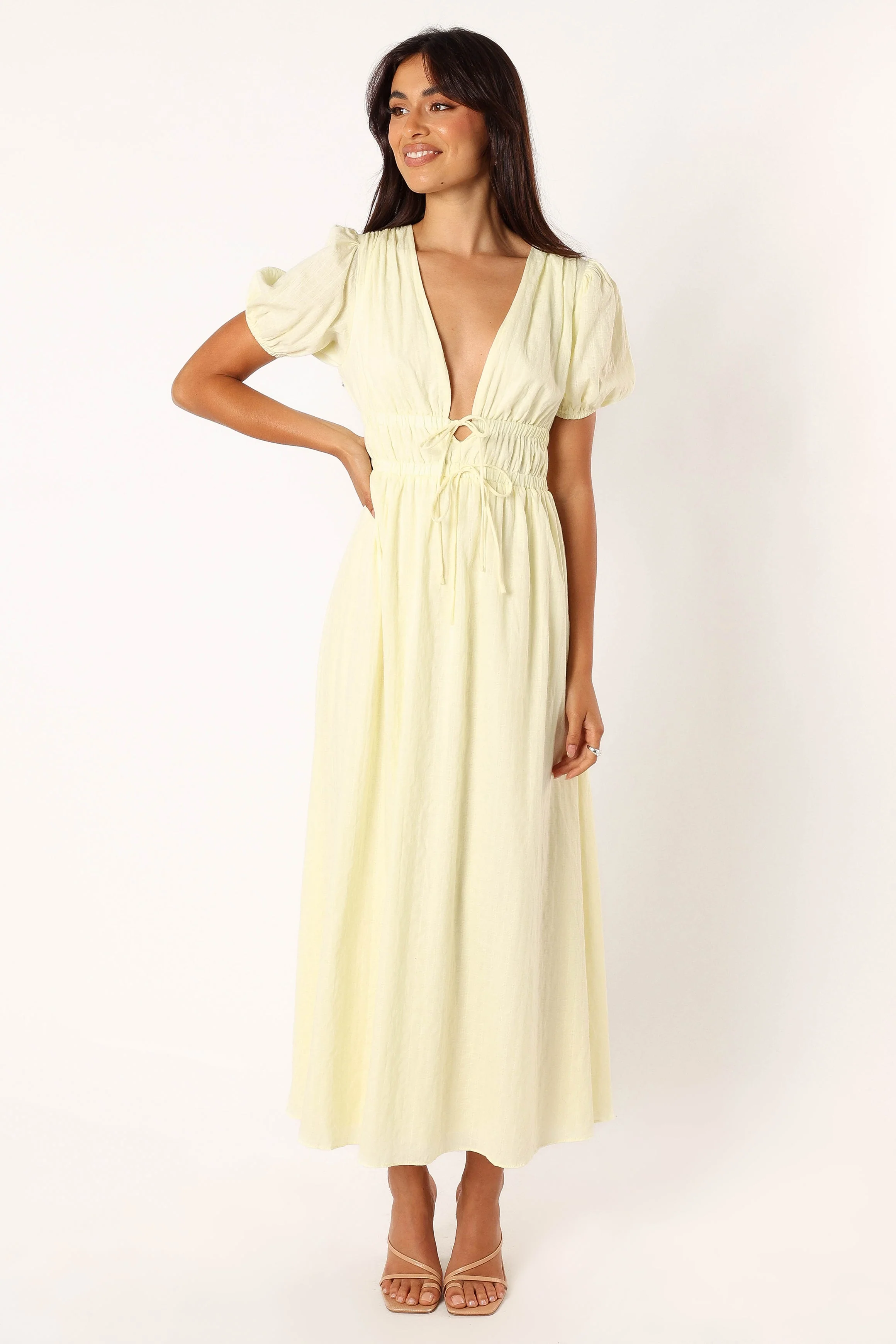 Salata Midi Dress - Yellow