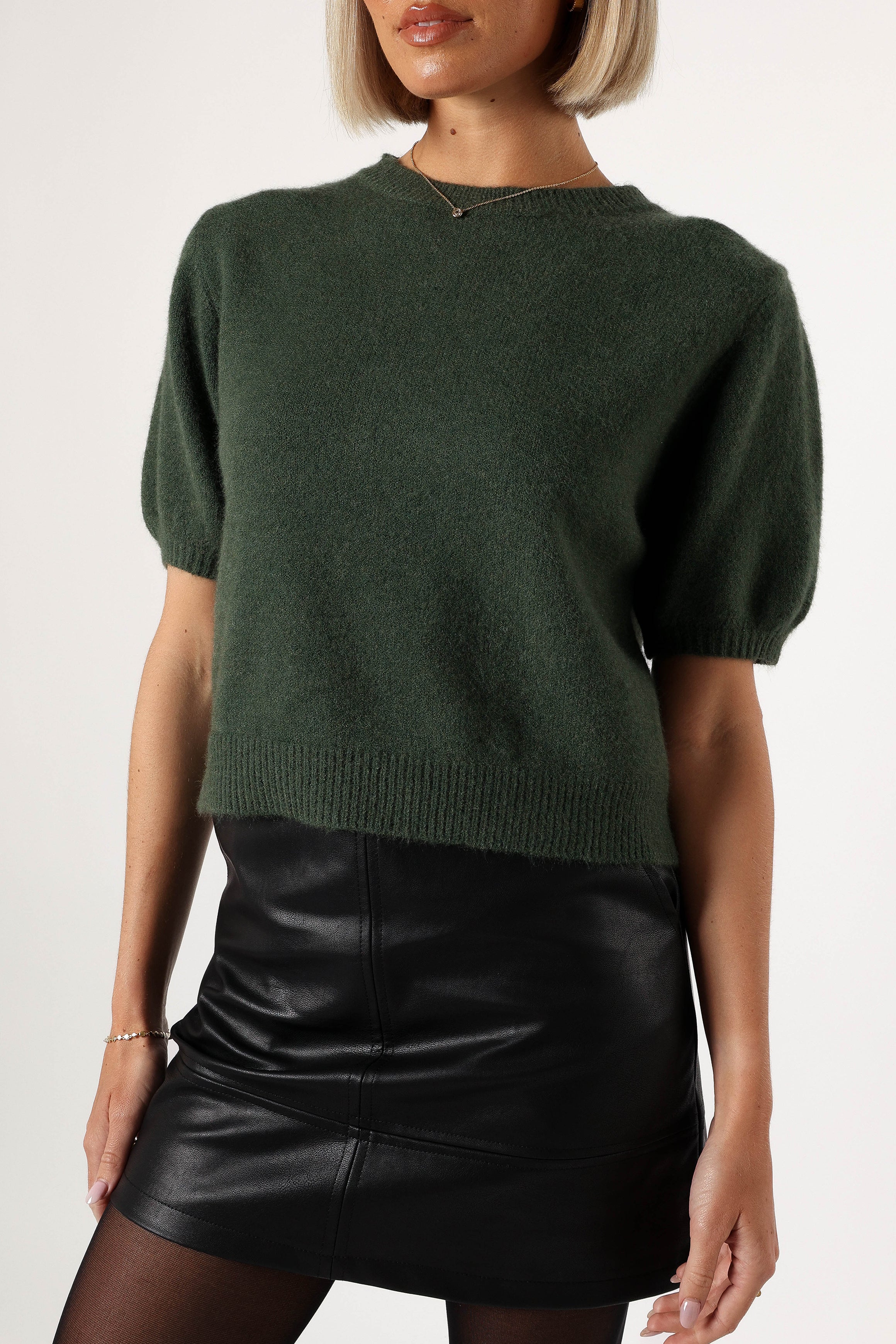 Noah Knit Sweater - Olive