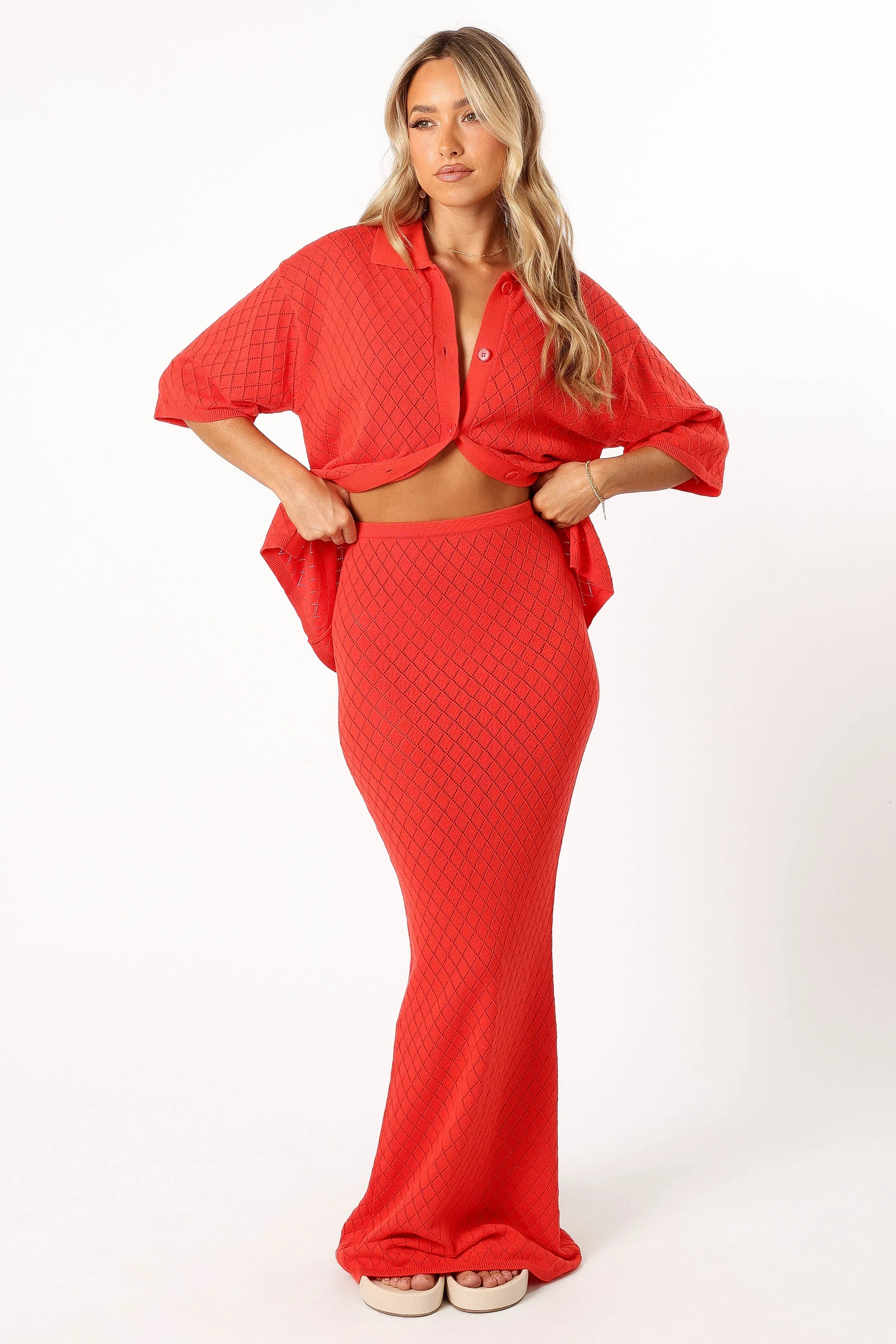 Stella Knit Skirt - Jaffa