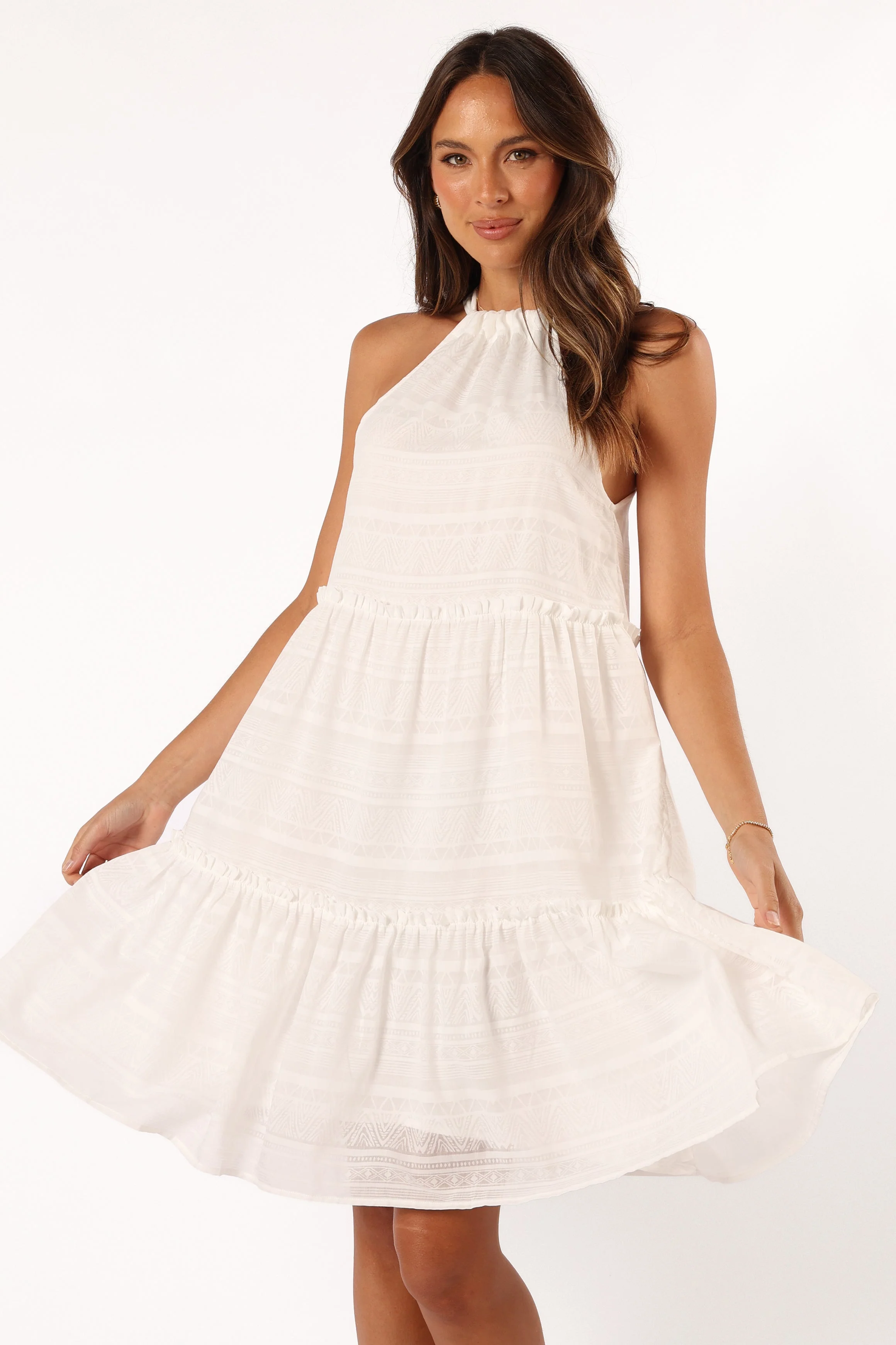 Linde Dress - White