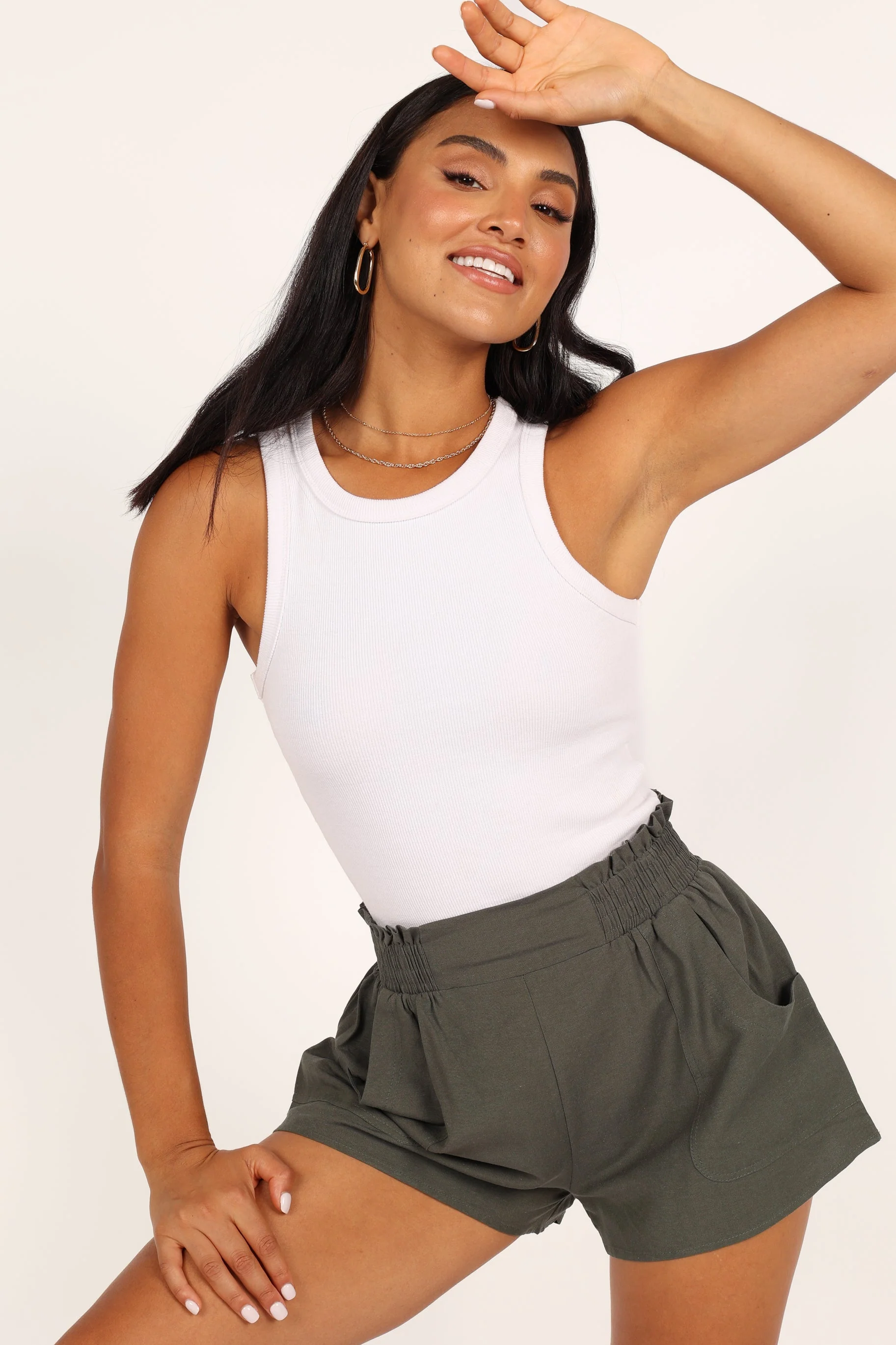 Maggie Shorts - Olive