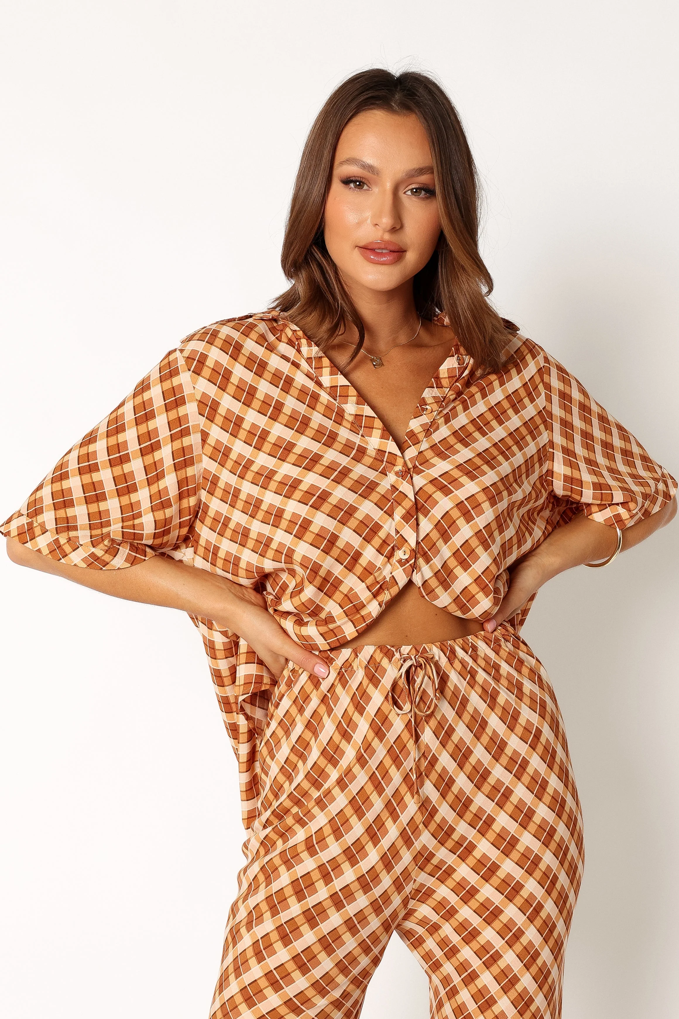 Blake Short Sleeve Shirt - Orange