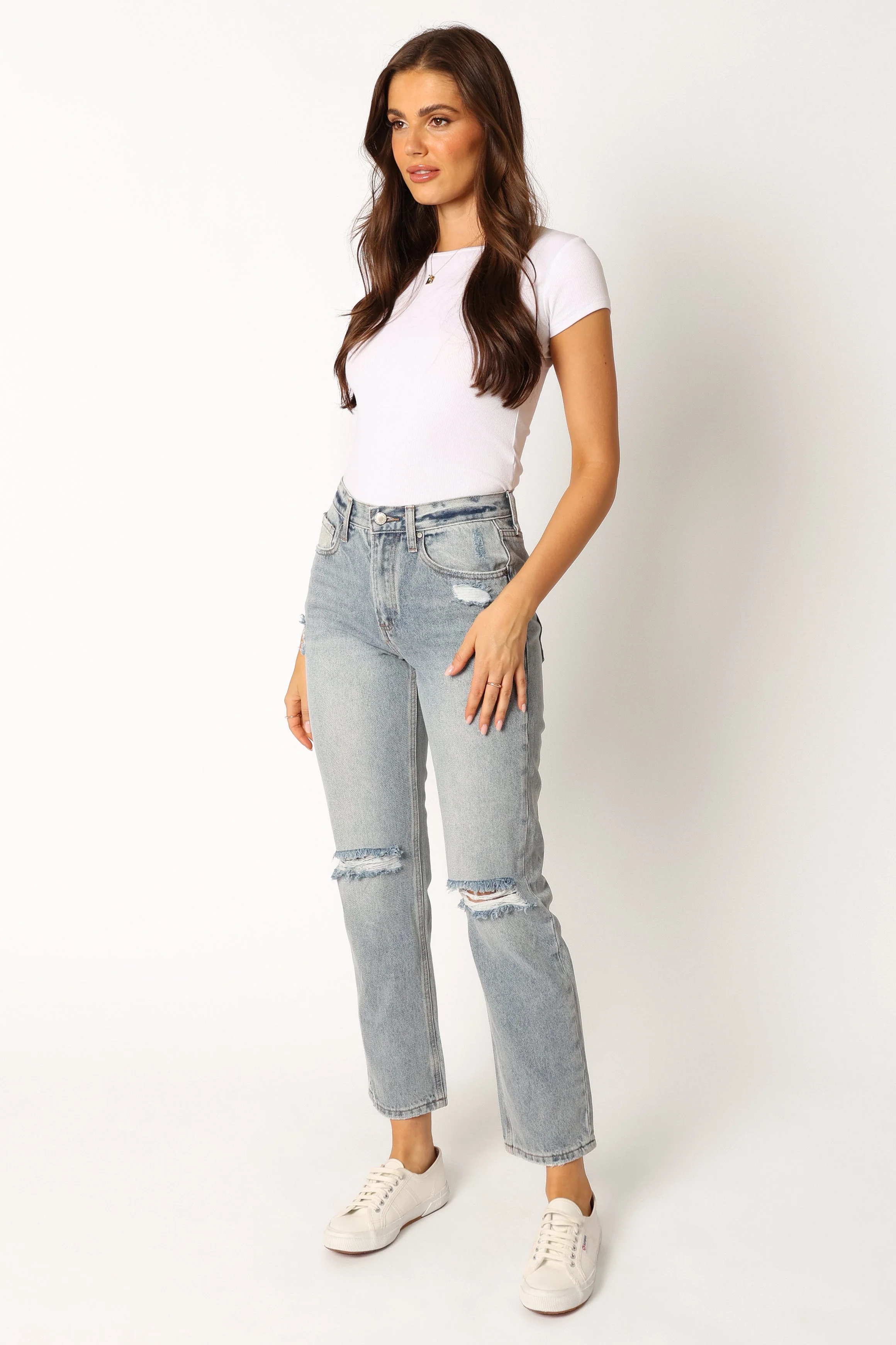 Rossi Straight Leg Jean - Denim