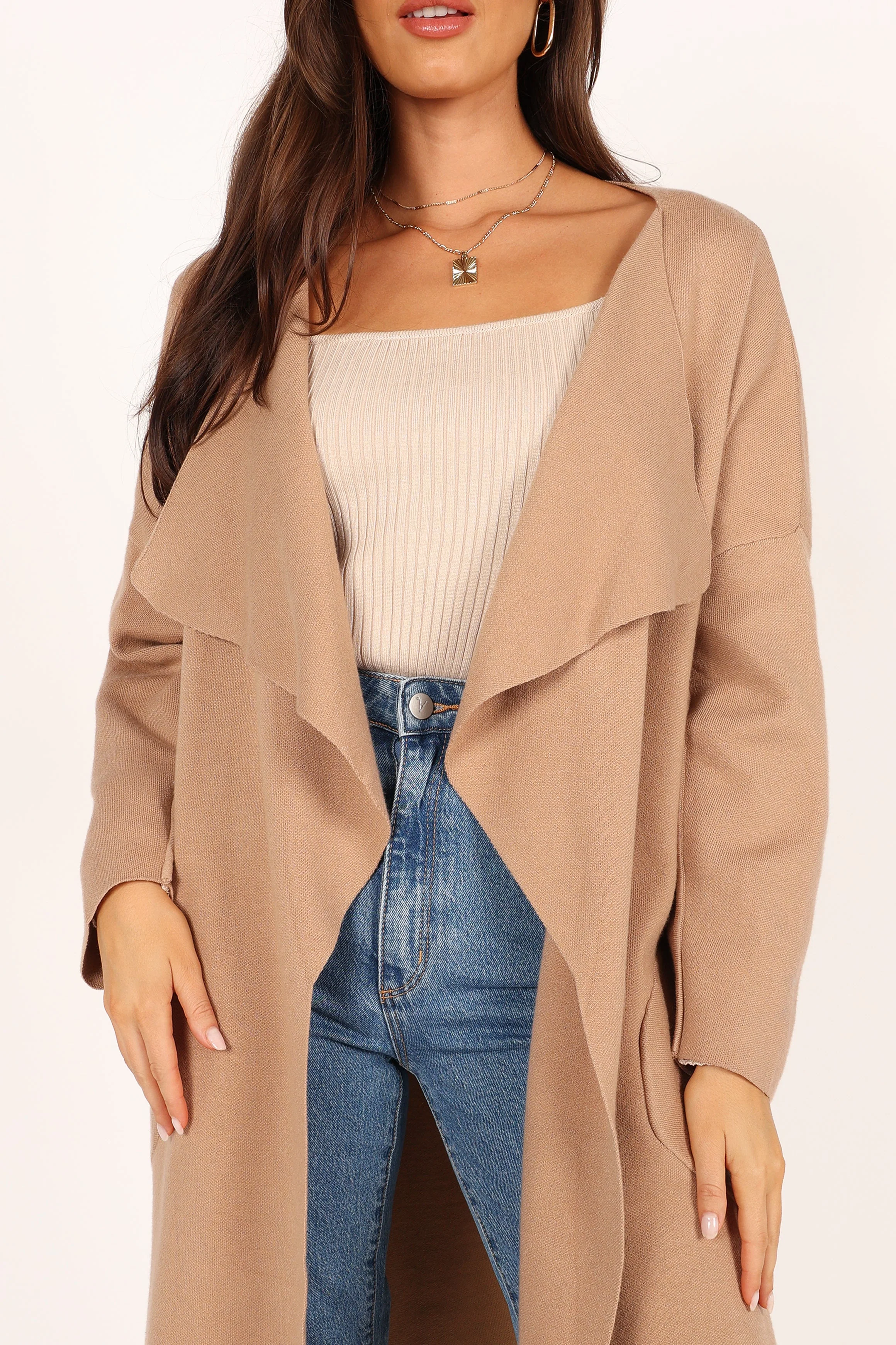 Elura Coatigan - Camel