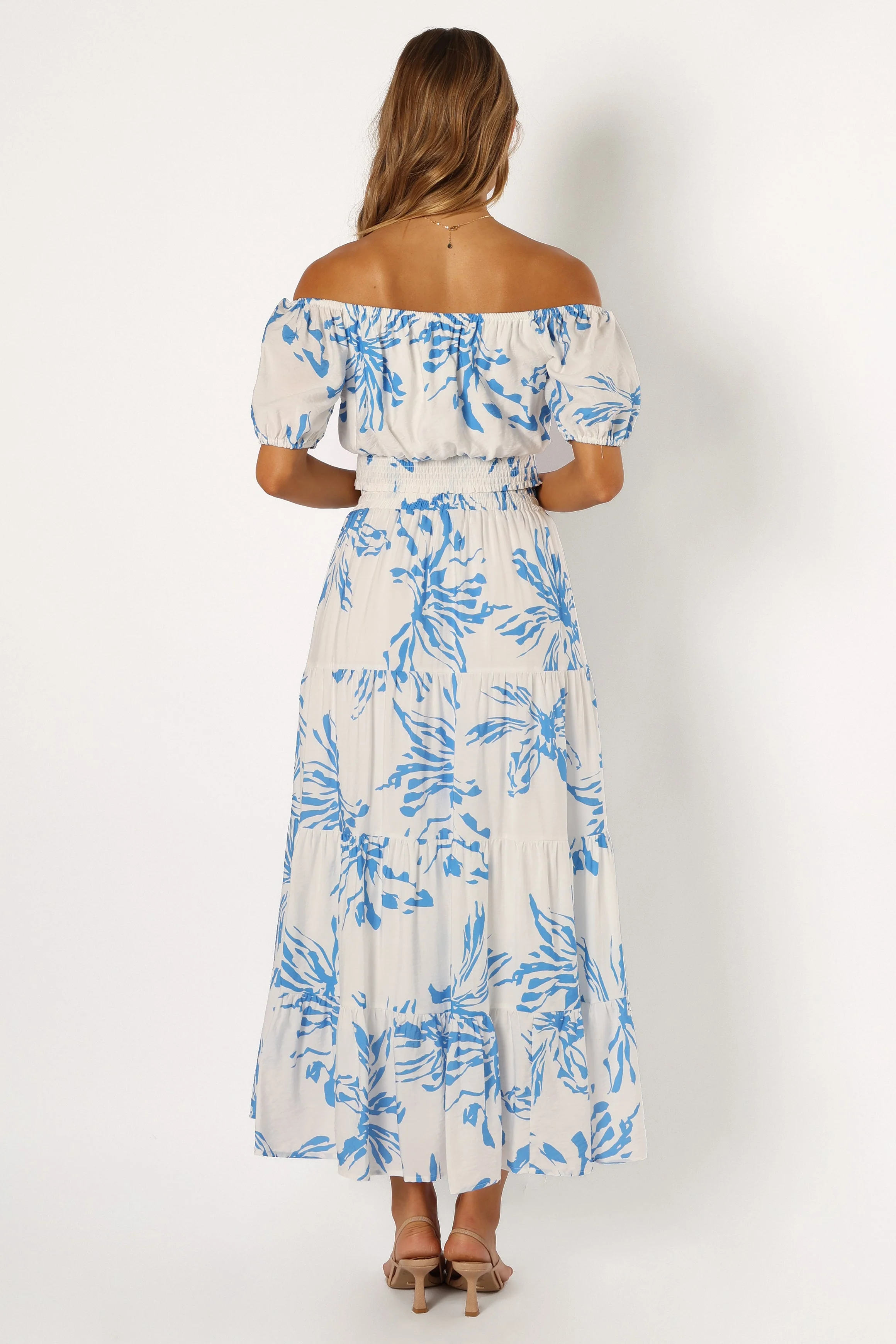 Rachelle Skirt Set - Blue