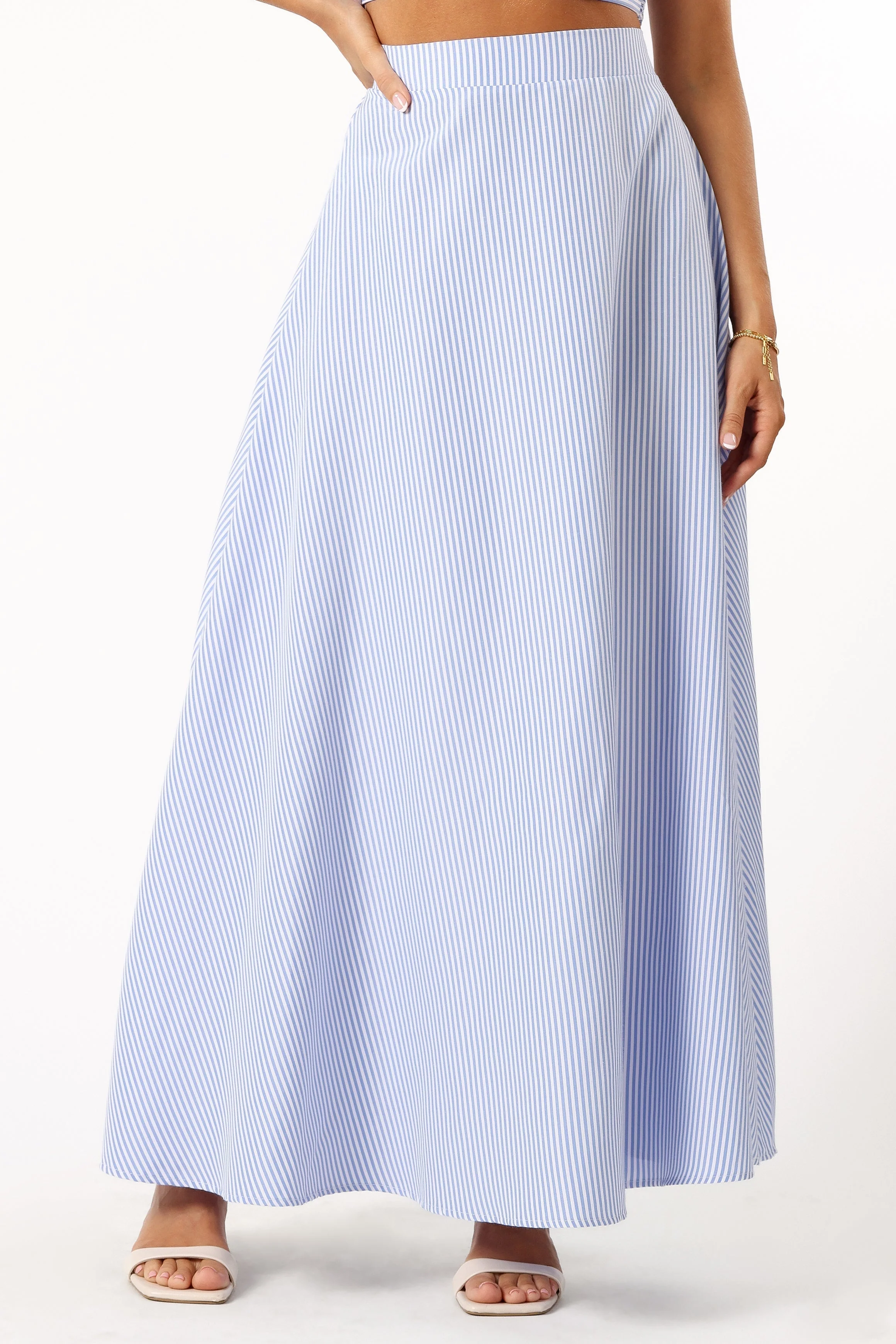 Lala Two Piece Set - Blue Stripe