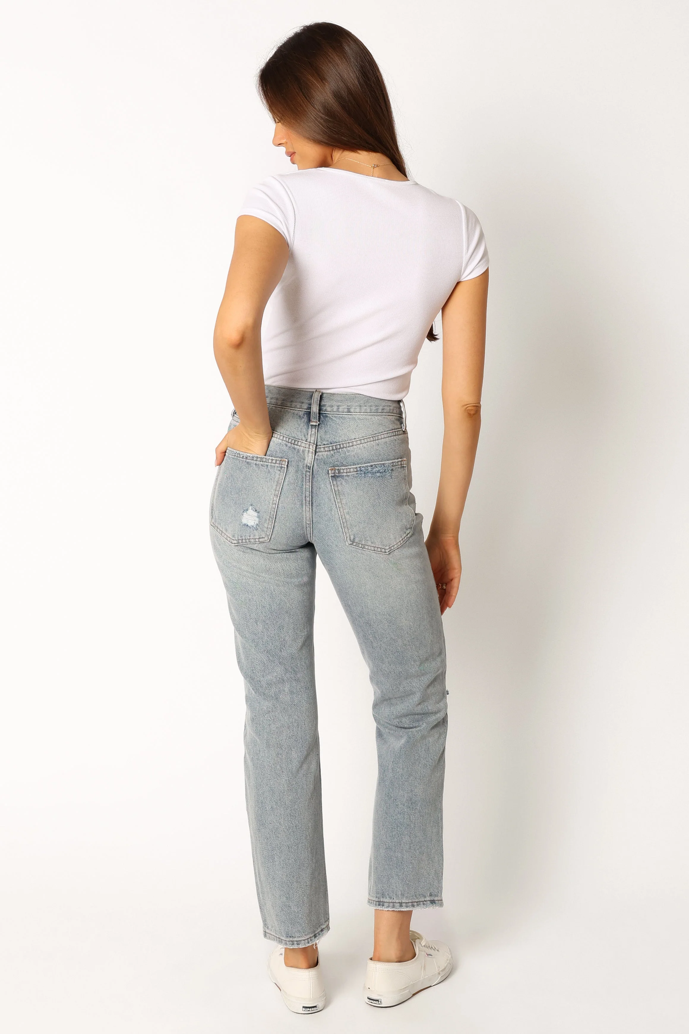 Rossi Straight Leg Jean - Denim