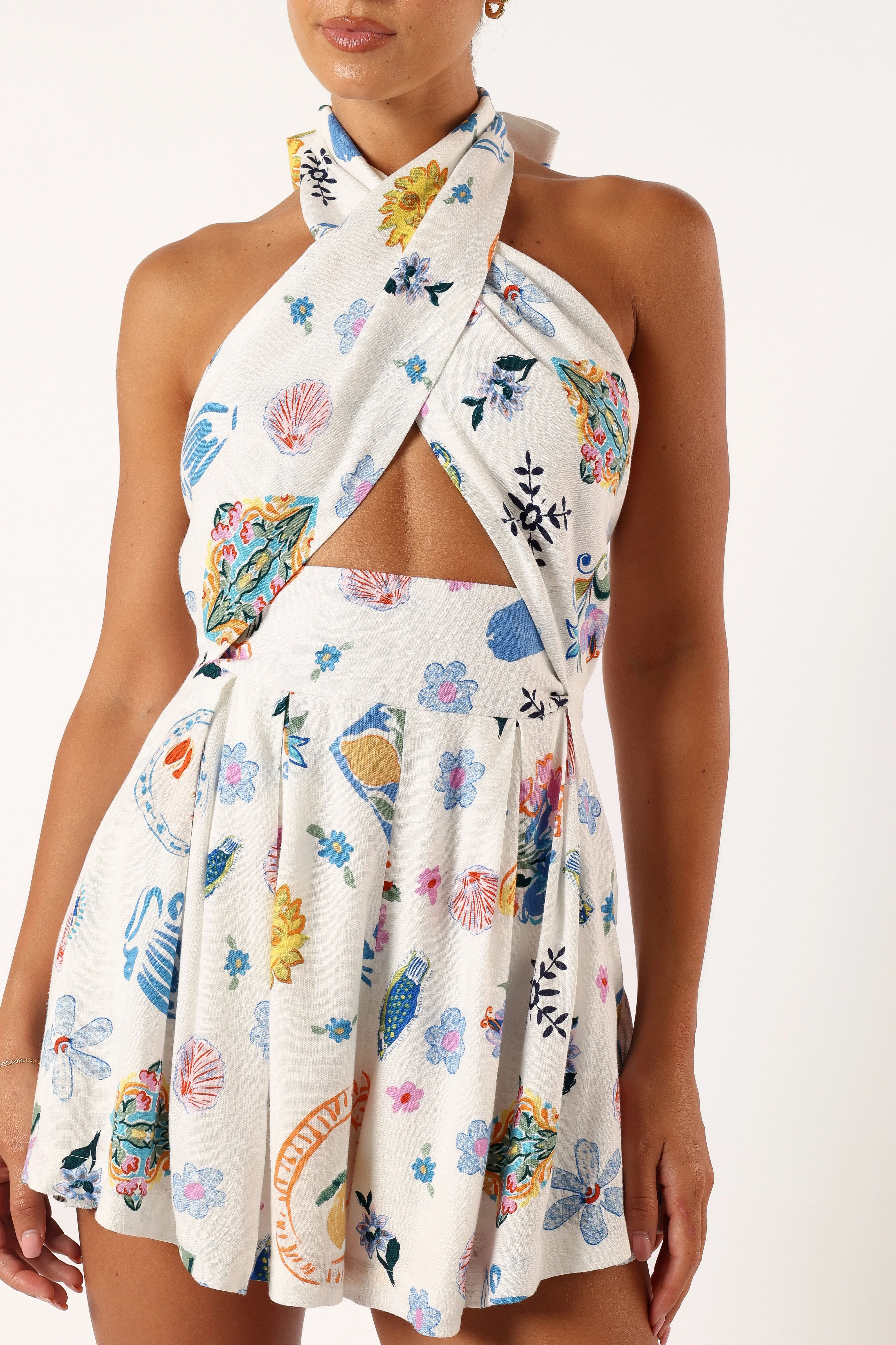 Lele Halter Playsuit - Portofino