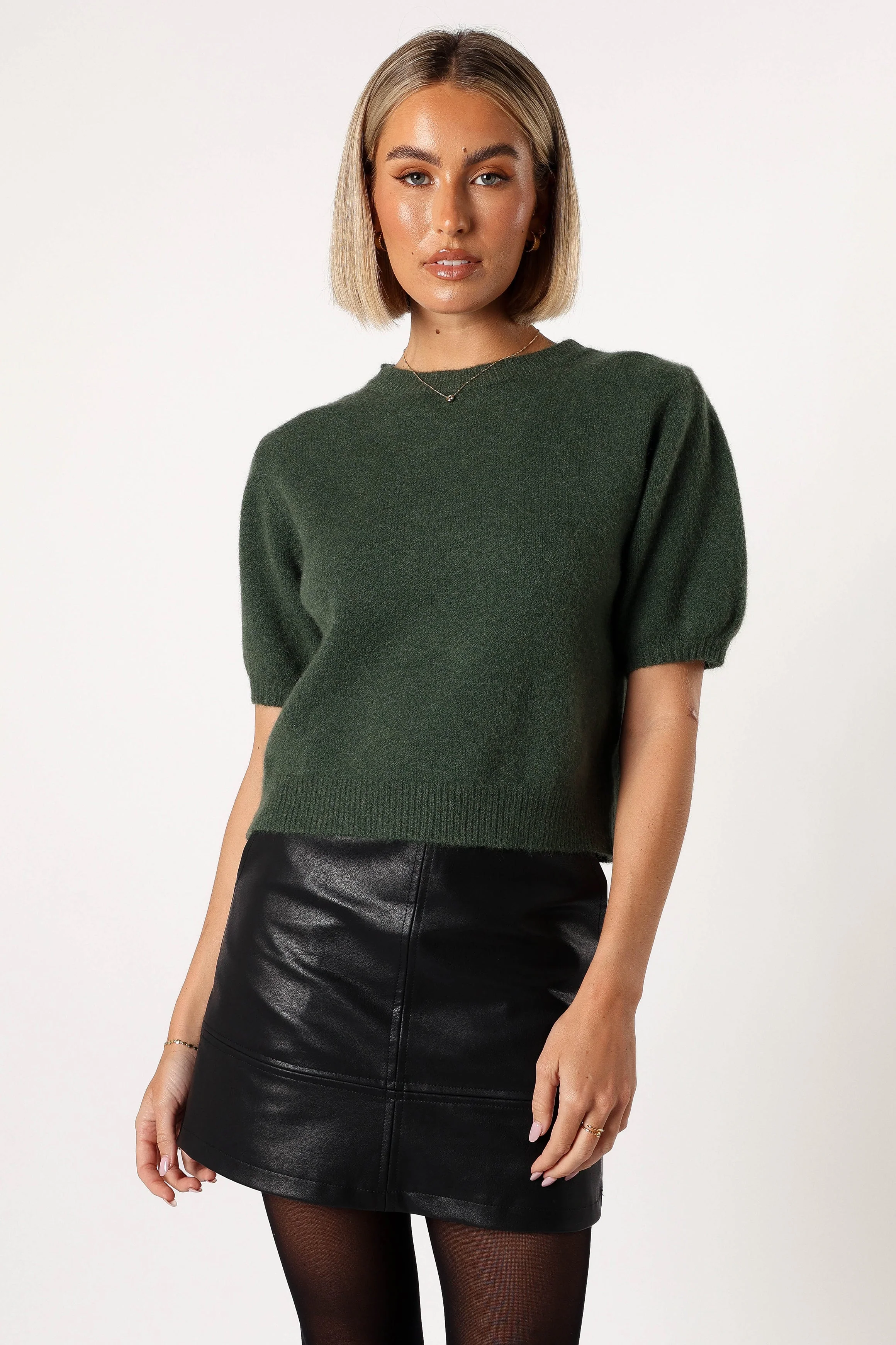 Noah Knit Sweater - Olive
