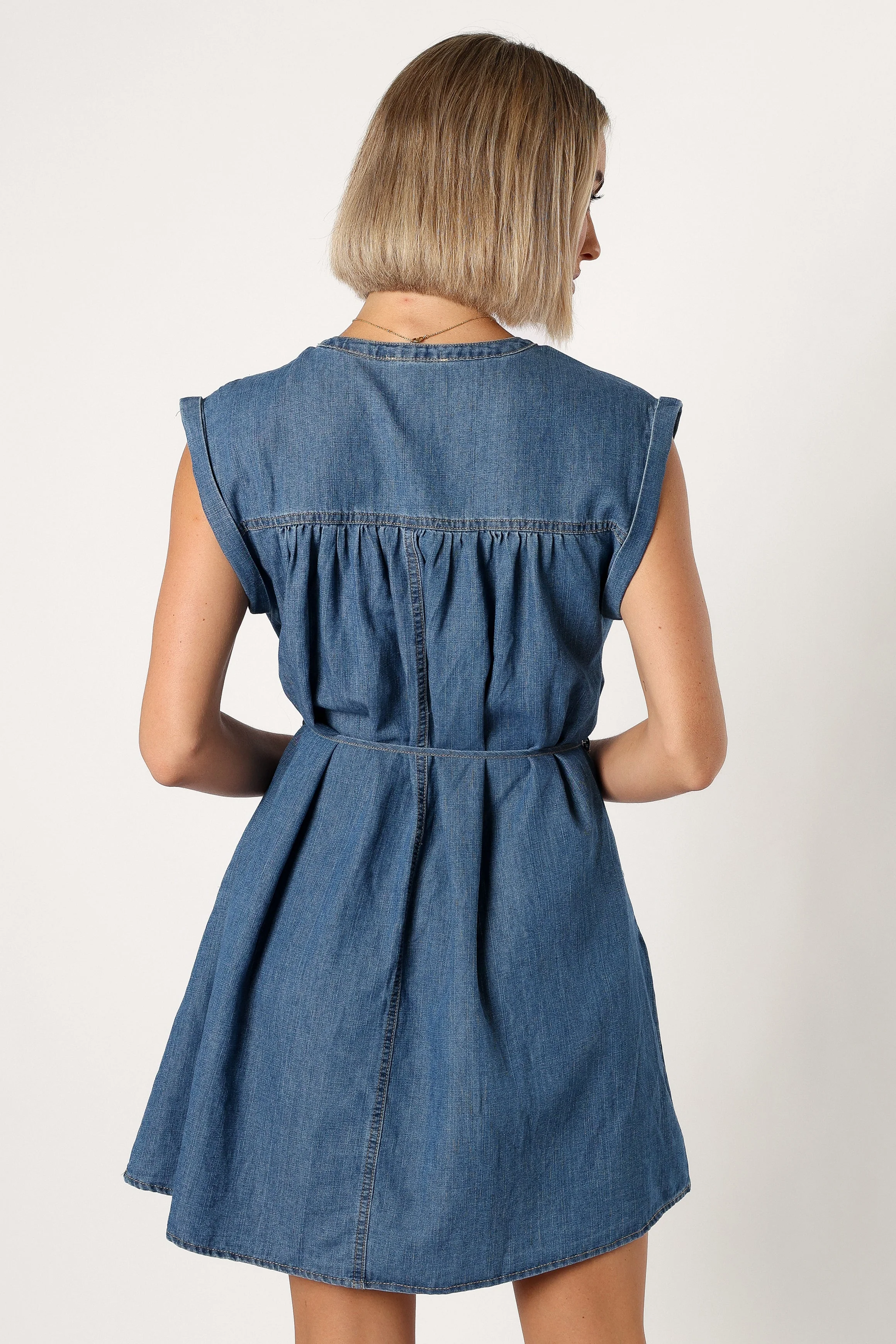 Tinsley Mini Dress - Denim