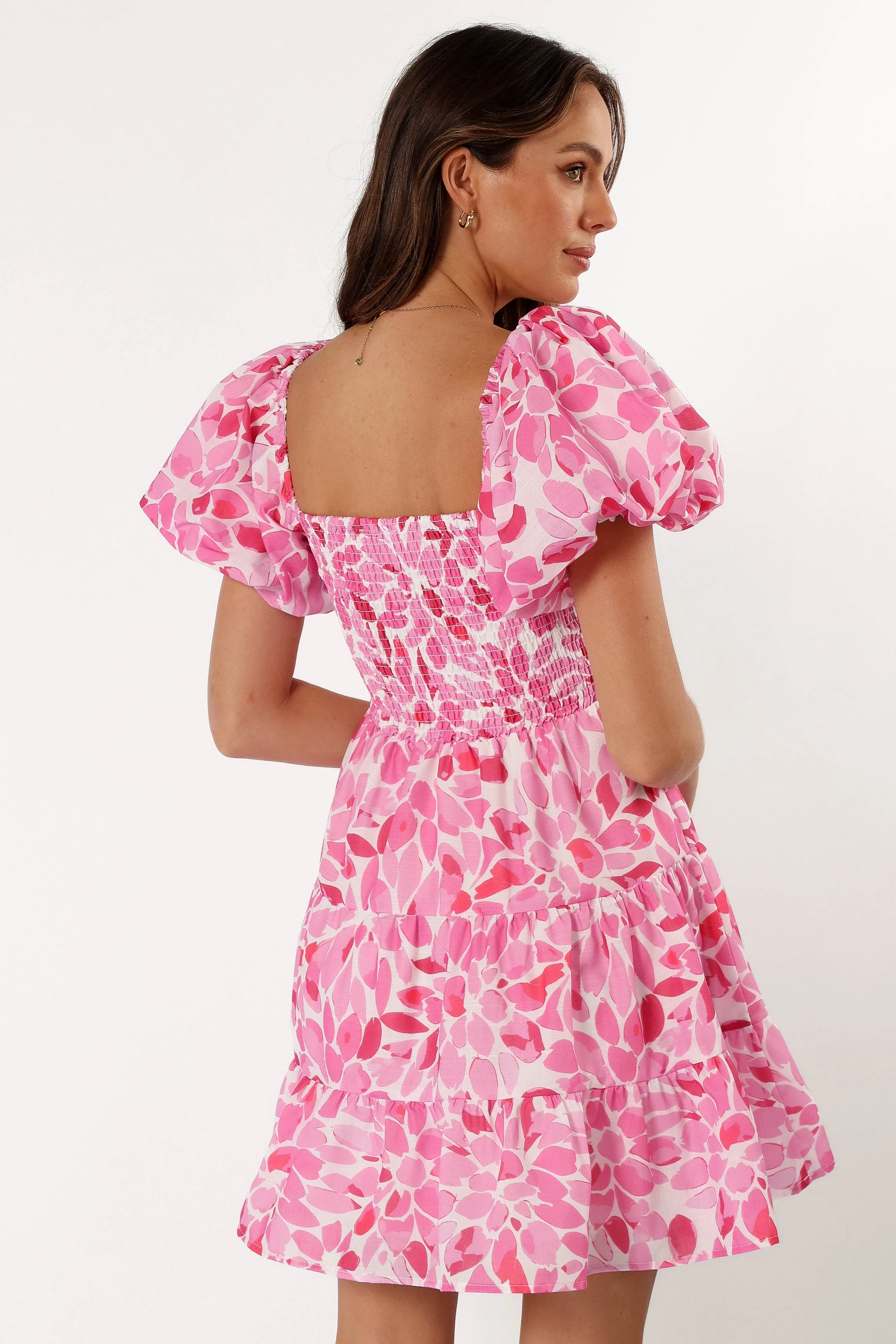 Alisyn Mini Dress - Pink Multi